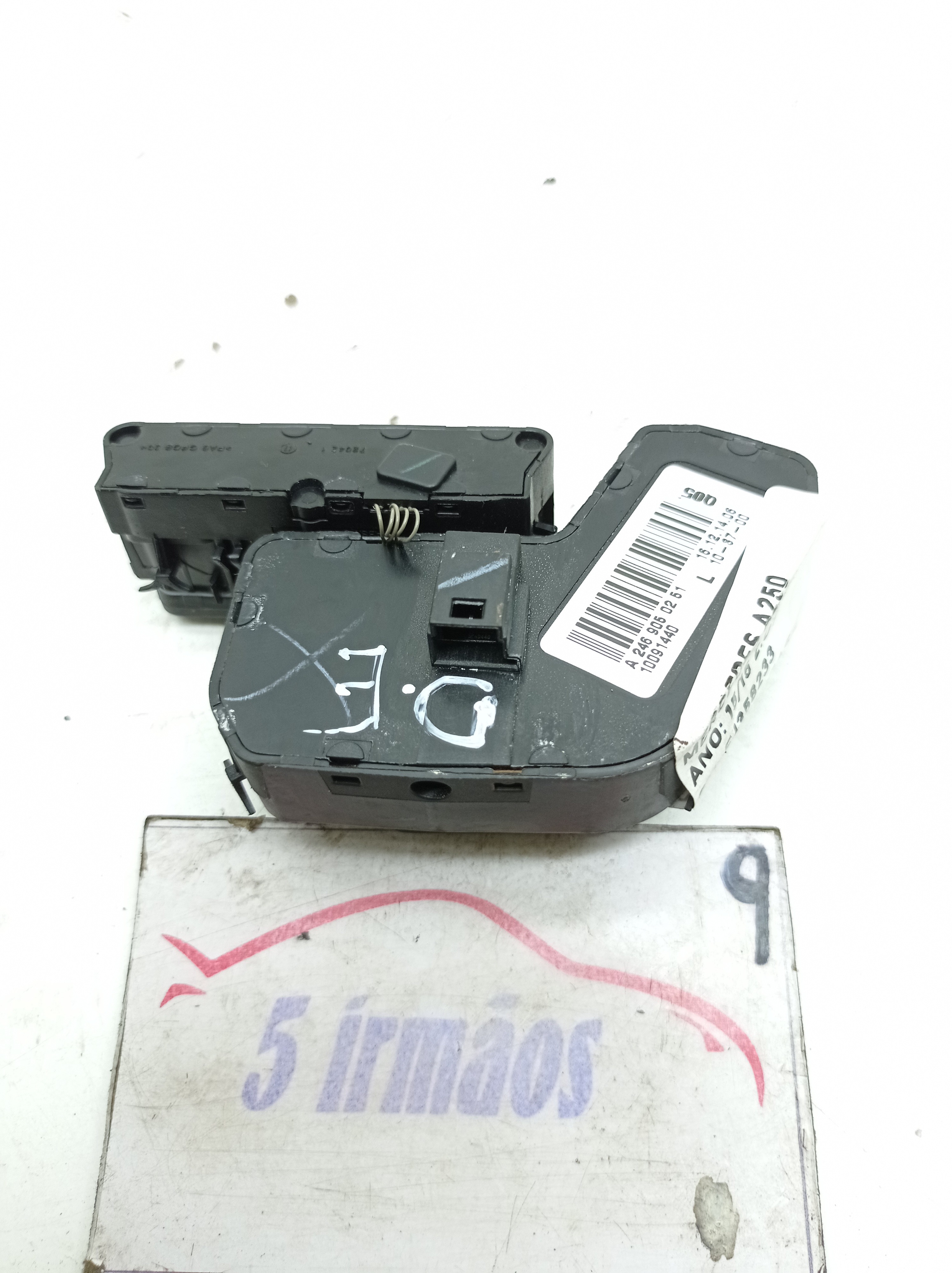 Comando Ajuste Banco Mercedes A250 2.0 2015 / 2016