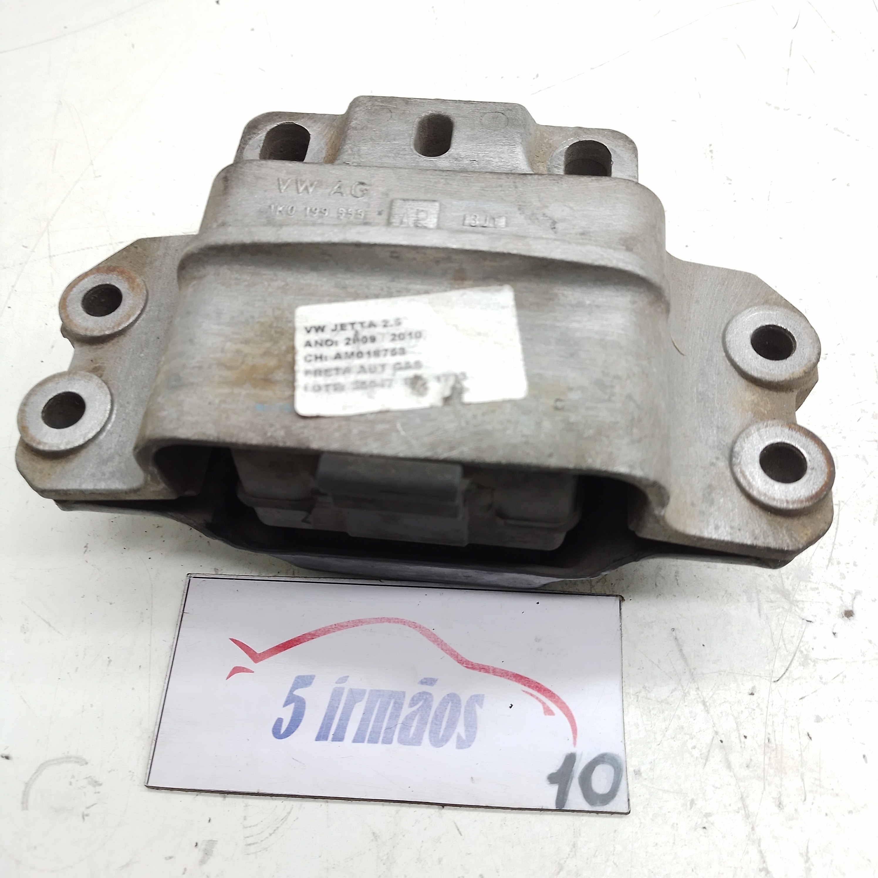 Coxim Motor Vw Jetta Tsi 2.5 Aut 2009 / 2010 1k0199555
