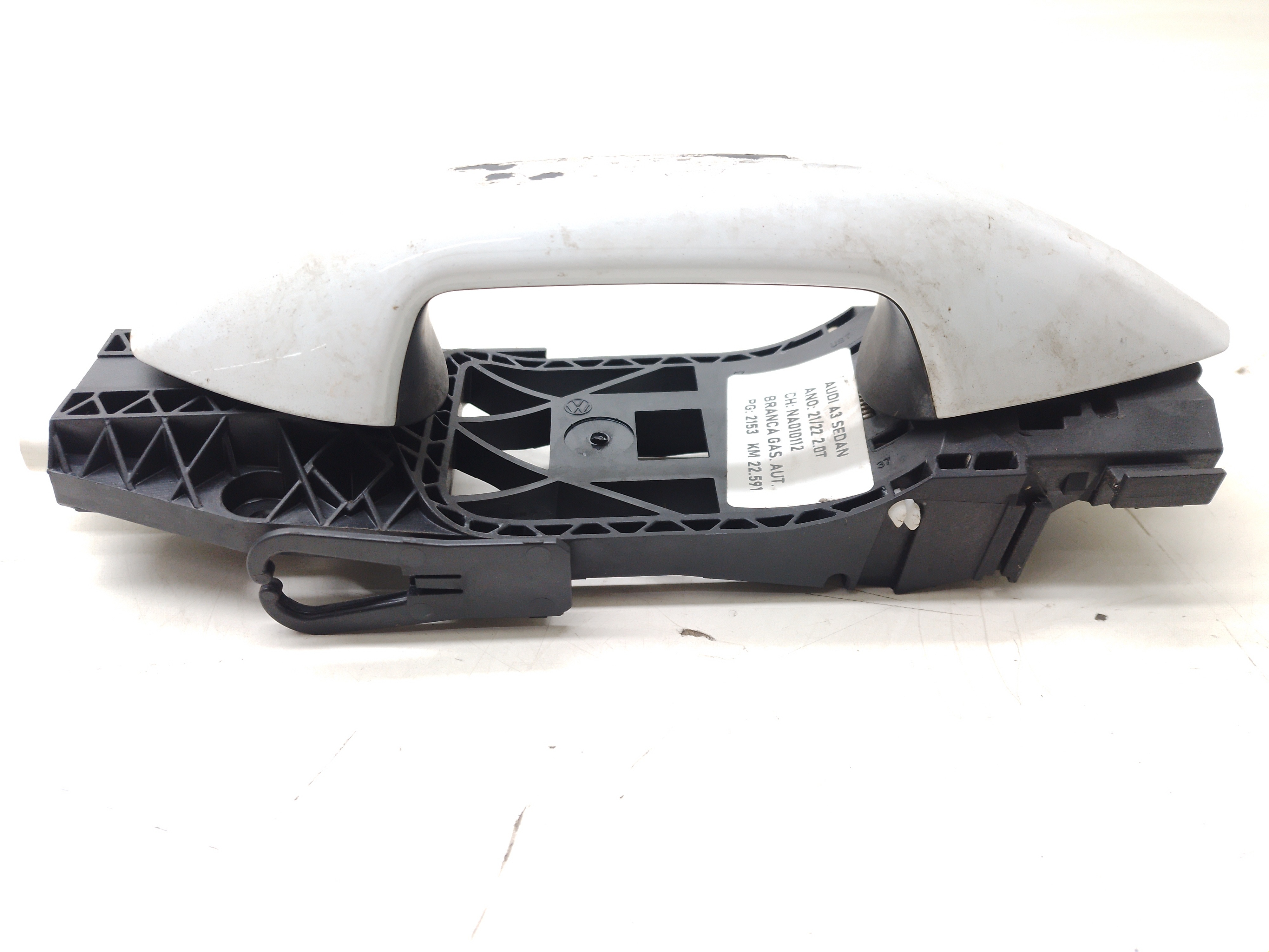 Maçaneta Externa Traseira Esquerda Audi A3 Tfsi 2.0 2021 Branco Traseira