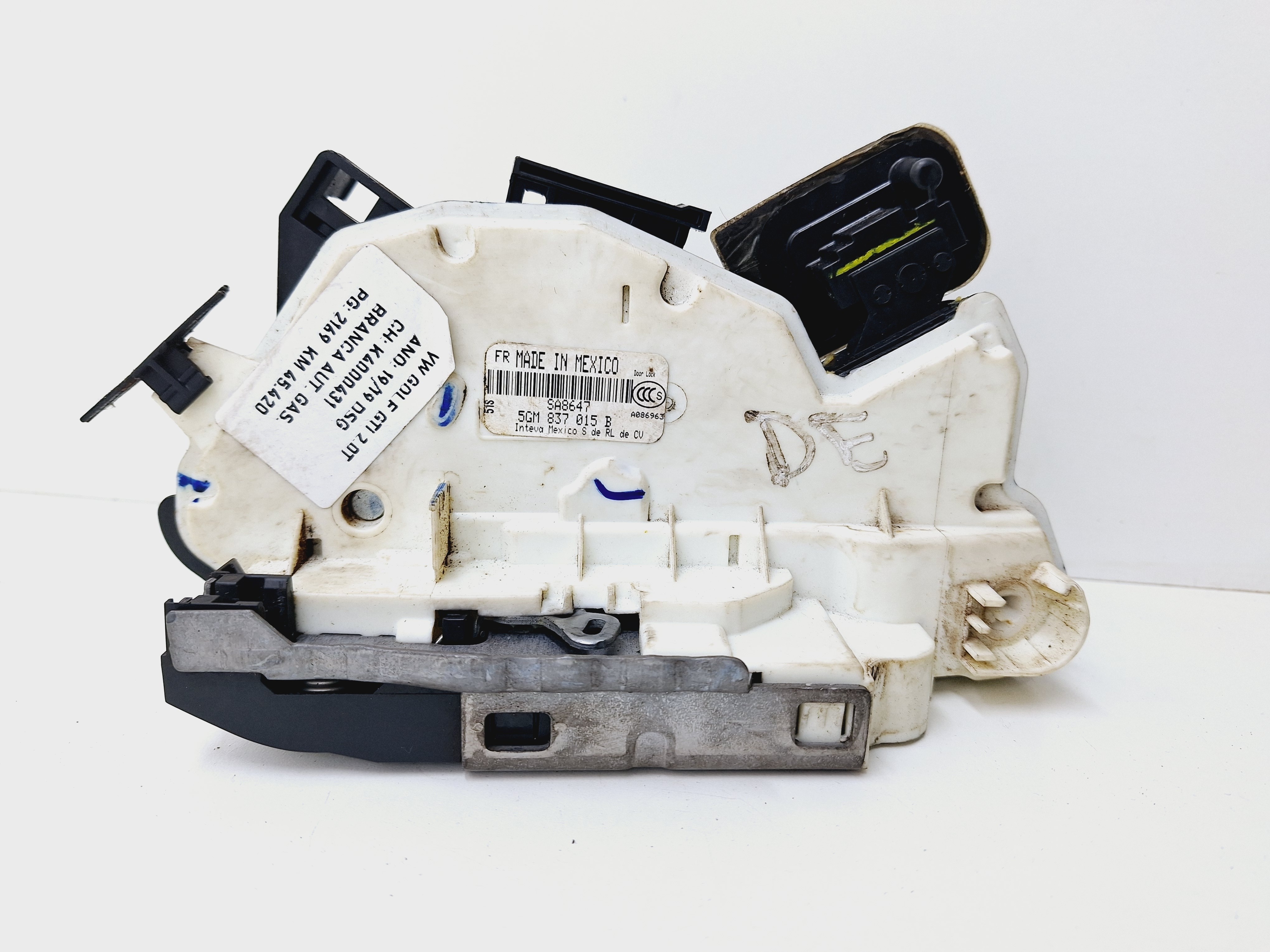 Fechadura Porta Dianteira Esquerda Volkswagen Golf 2.0 2019