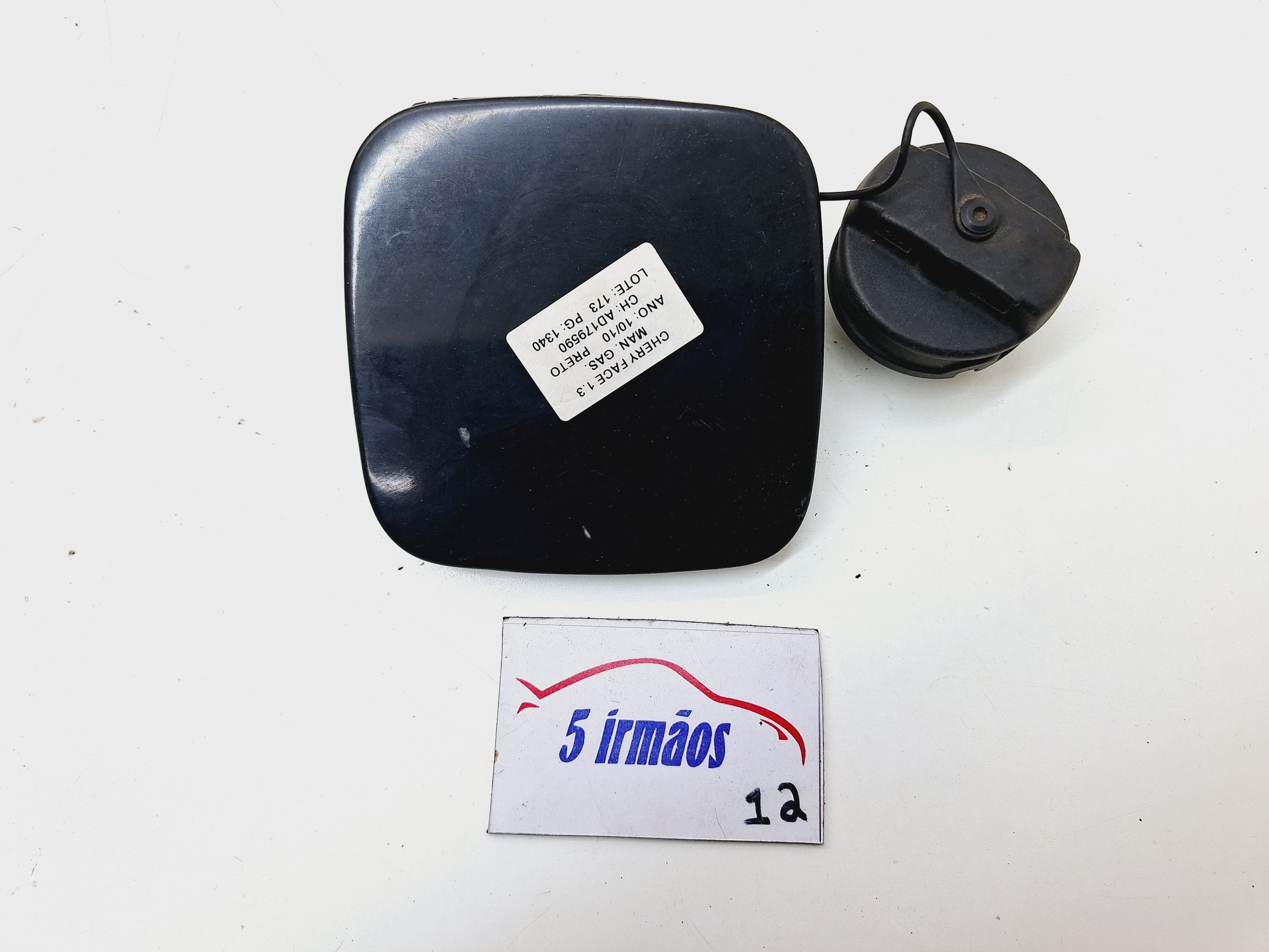 Portinhola Tanque Combustível Chery Face 1.3 2010 Preto 2010