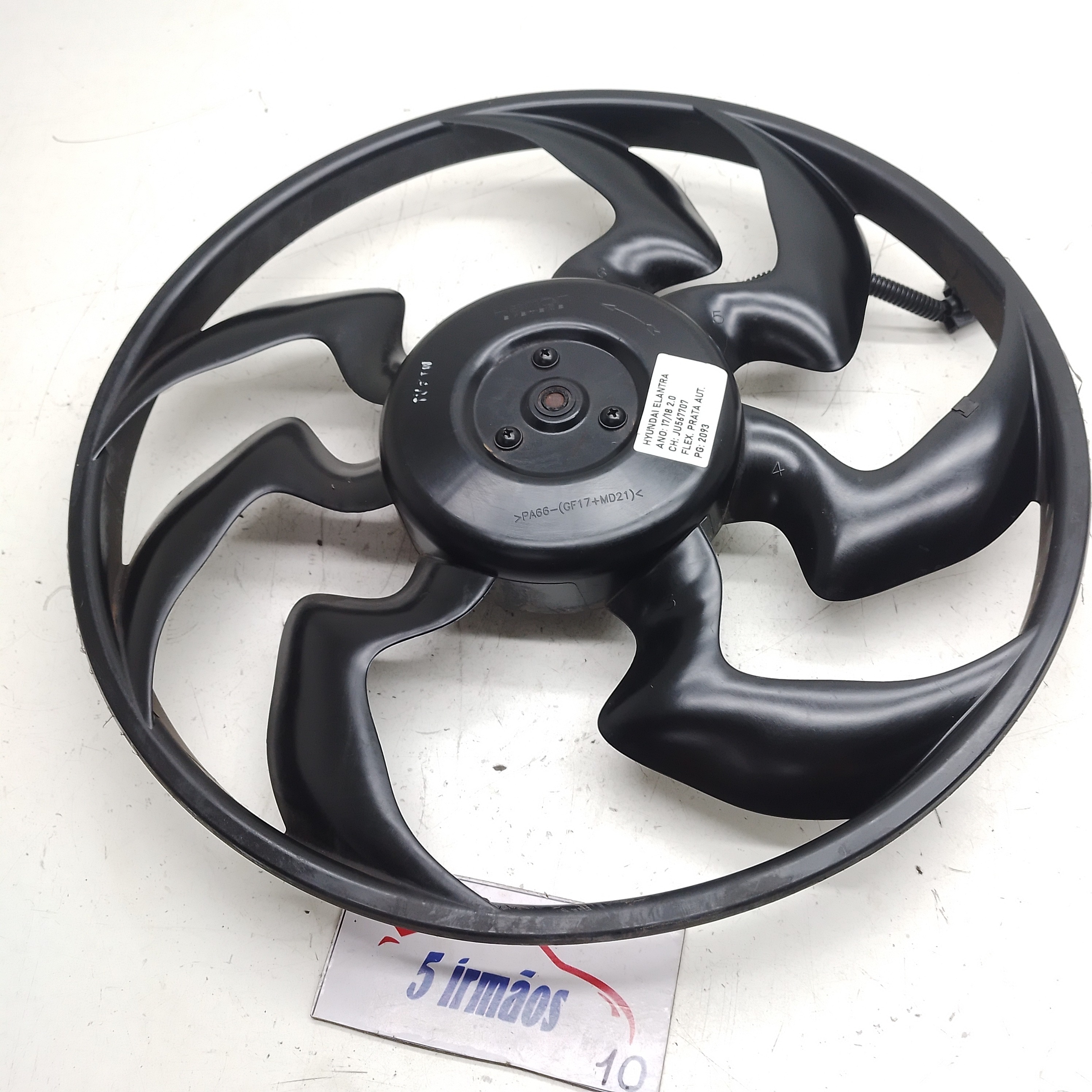 Ventoinha Radiador Hyundai Elantra 2.0 2017 / 2018