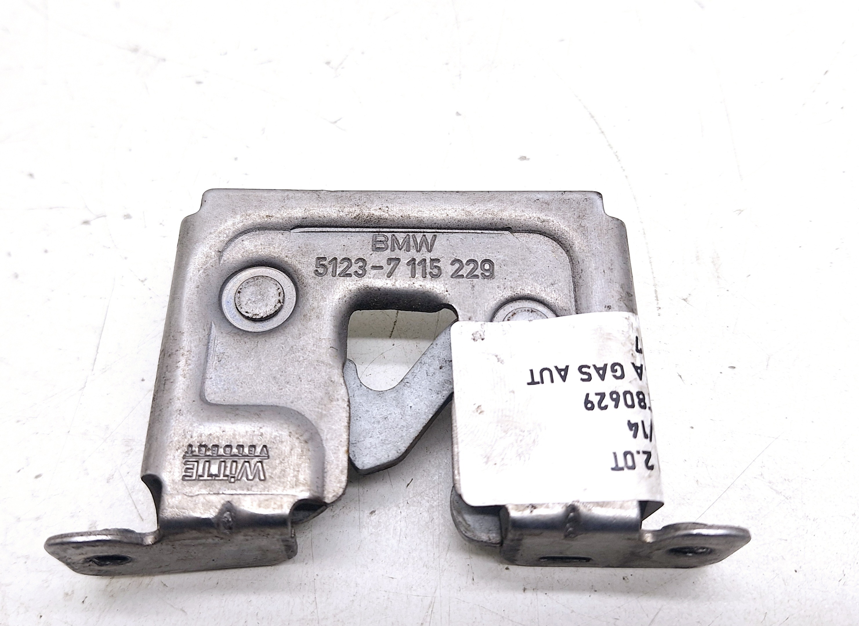 Fechadura Direita Capô Bmw X1 2.0 Turbo 2014 N51237115229