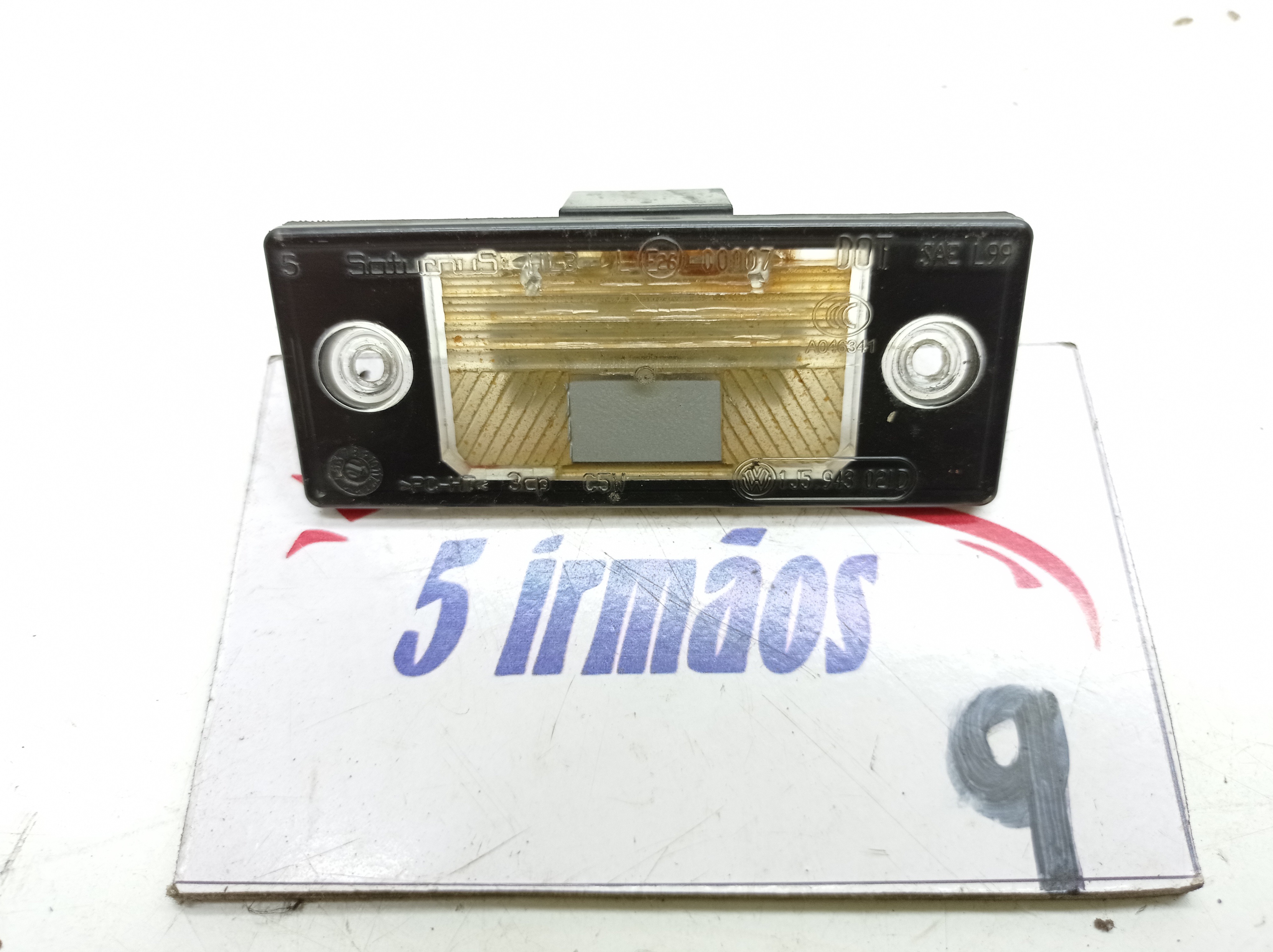 Luz Placa Traseira Vw Tiguan Tsi 2.0 2011 / 2012 1j5943021d