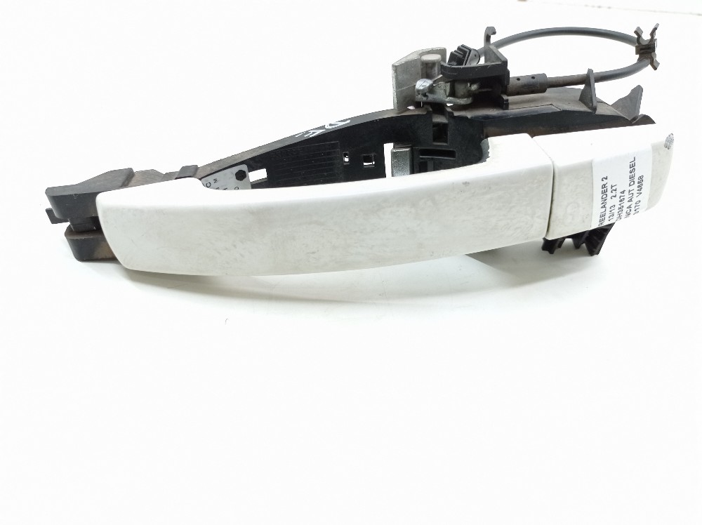 Maçaneta Externa Dianteira Esquerda Freelander 2 2.2 2013 Branco Dianteira