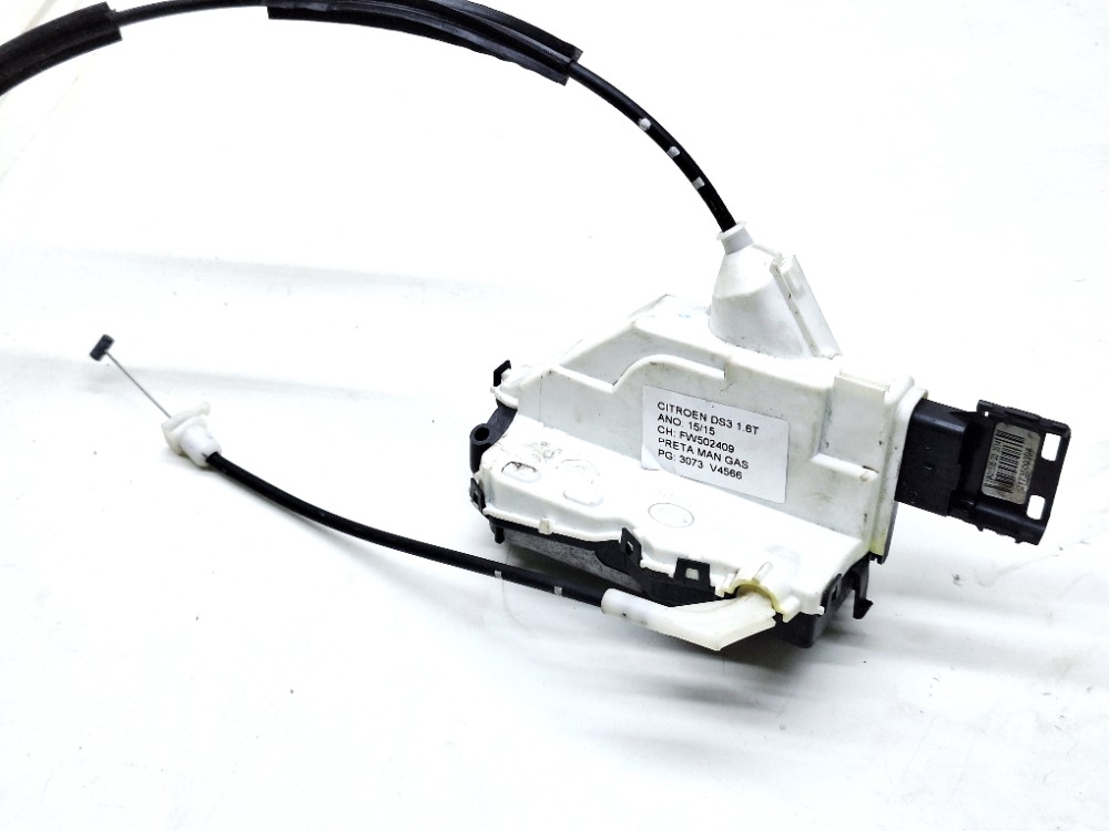 Fechadura Porta Dianteira Direita Citroen Ds3 1.6 2015