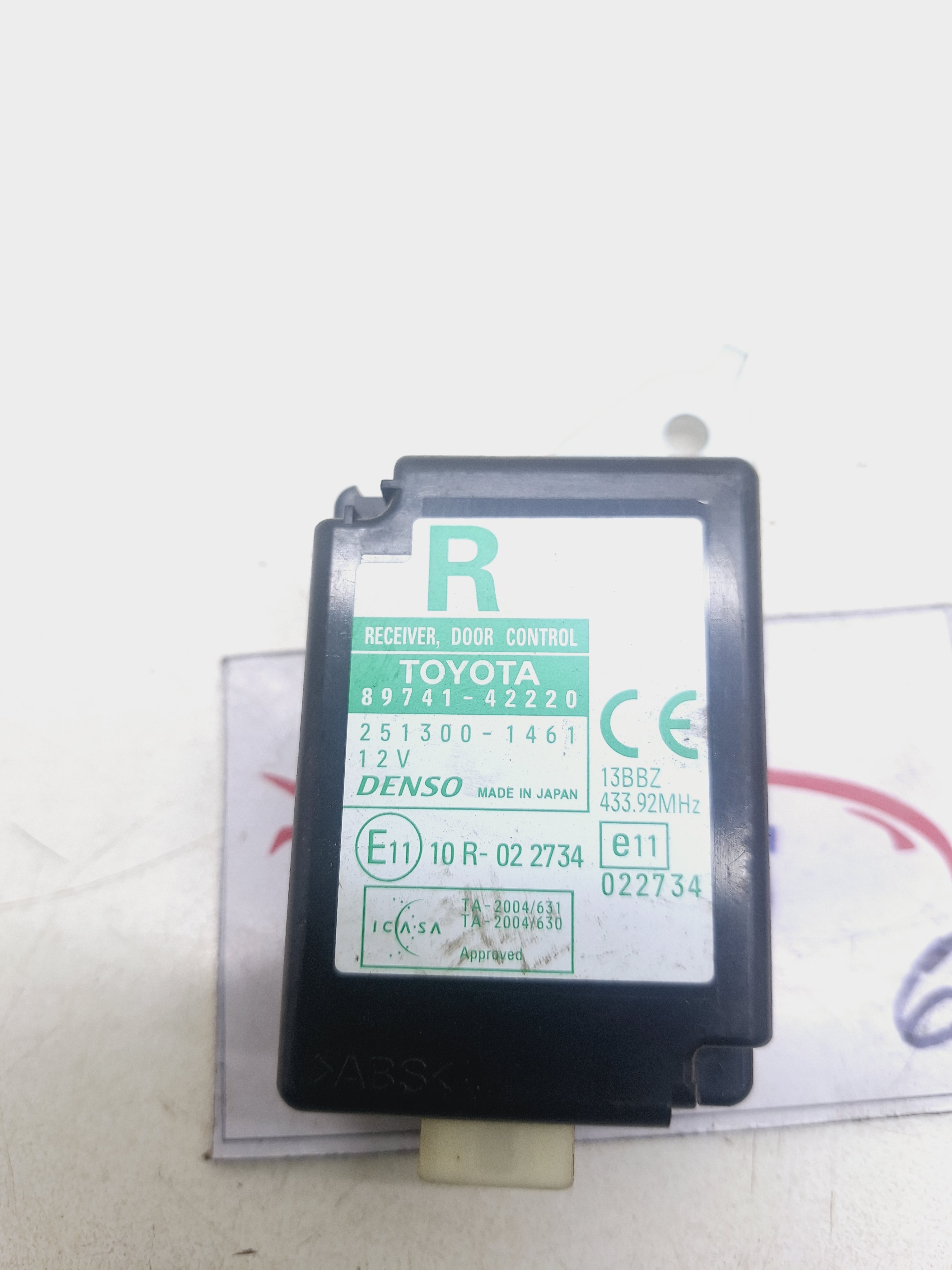 Módulo Controle Porta Toyota Rav4 2.4 2008 Nº8974142220