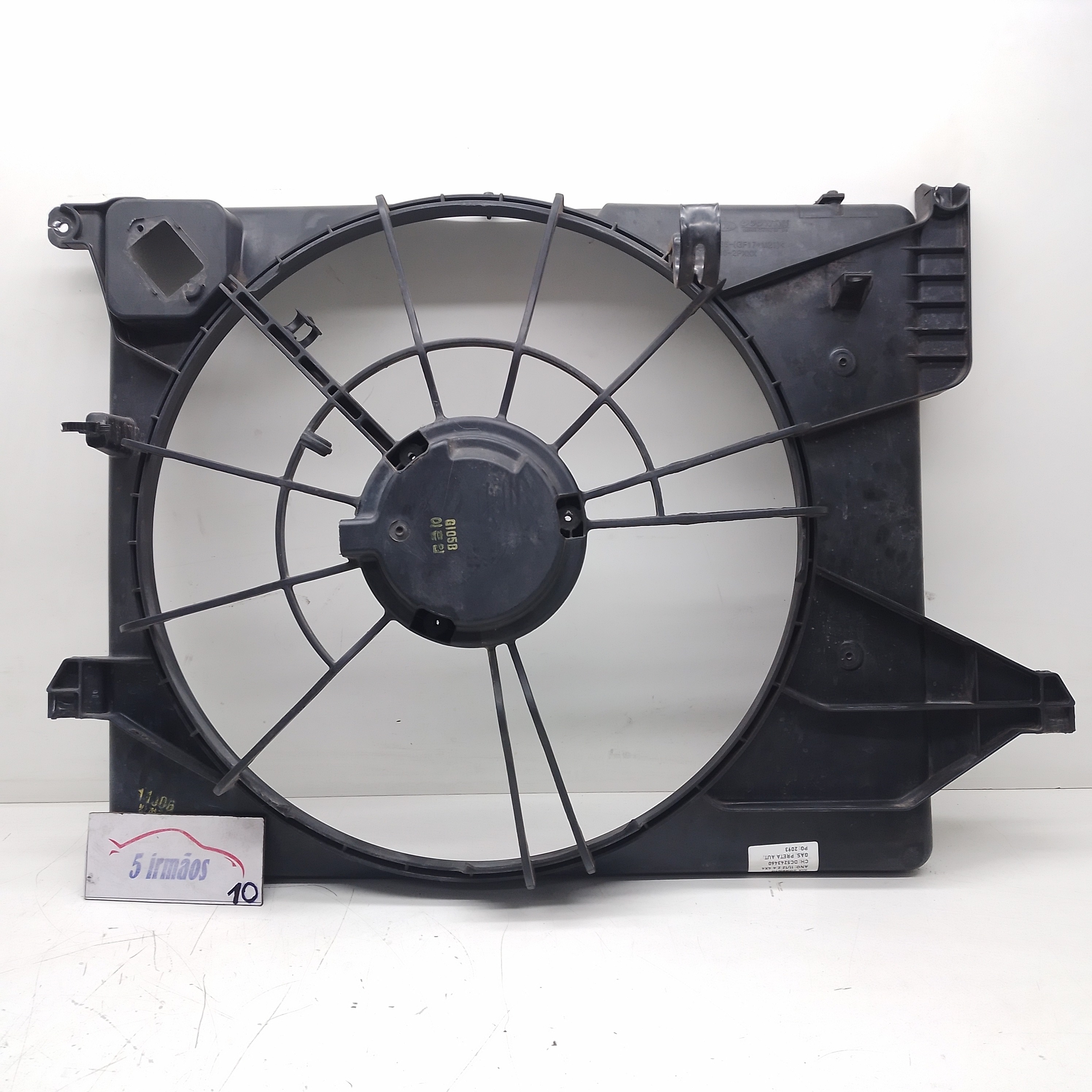 Defletor Ventoinha Radiador Kia Sorento 2.4 2011 / 2012