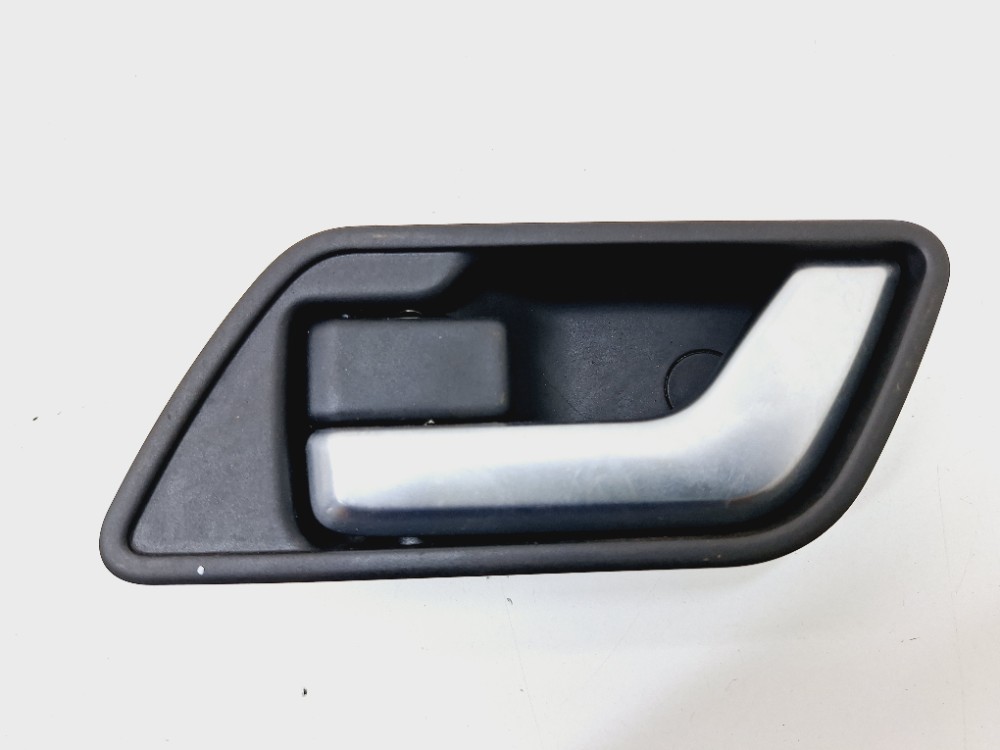 Maçaneta Interna Traseira Esquerda Freelander 2 2.2 2011  Prata Traseira