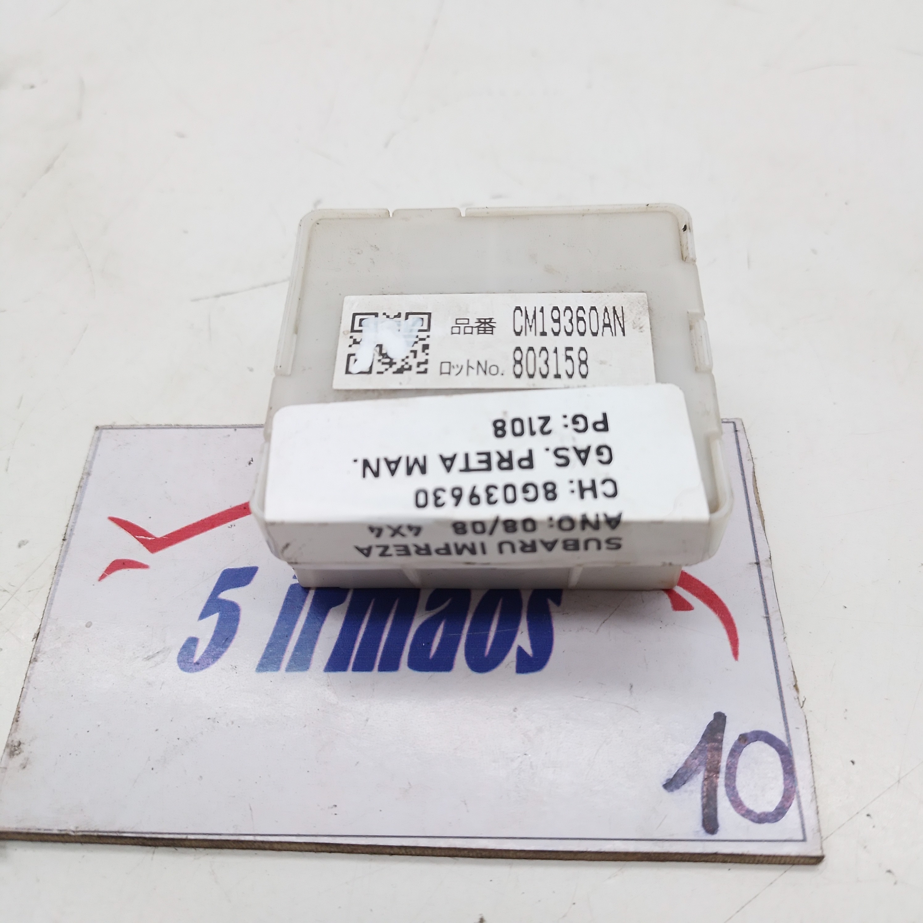 Módulo Rele Subaru Impreza 2.0 2007 / 2008 Nºcm19360an