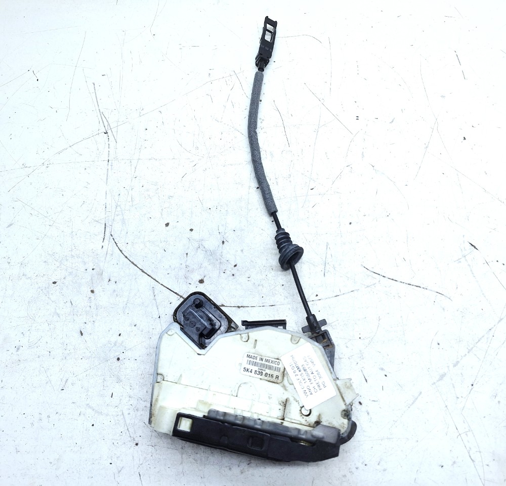 Fechadura Porta Traseiro Direito Vw Golf Gti 2.0 2015