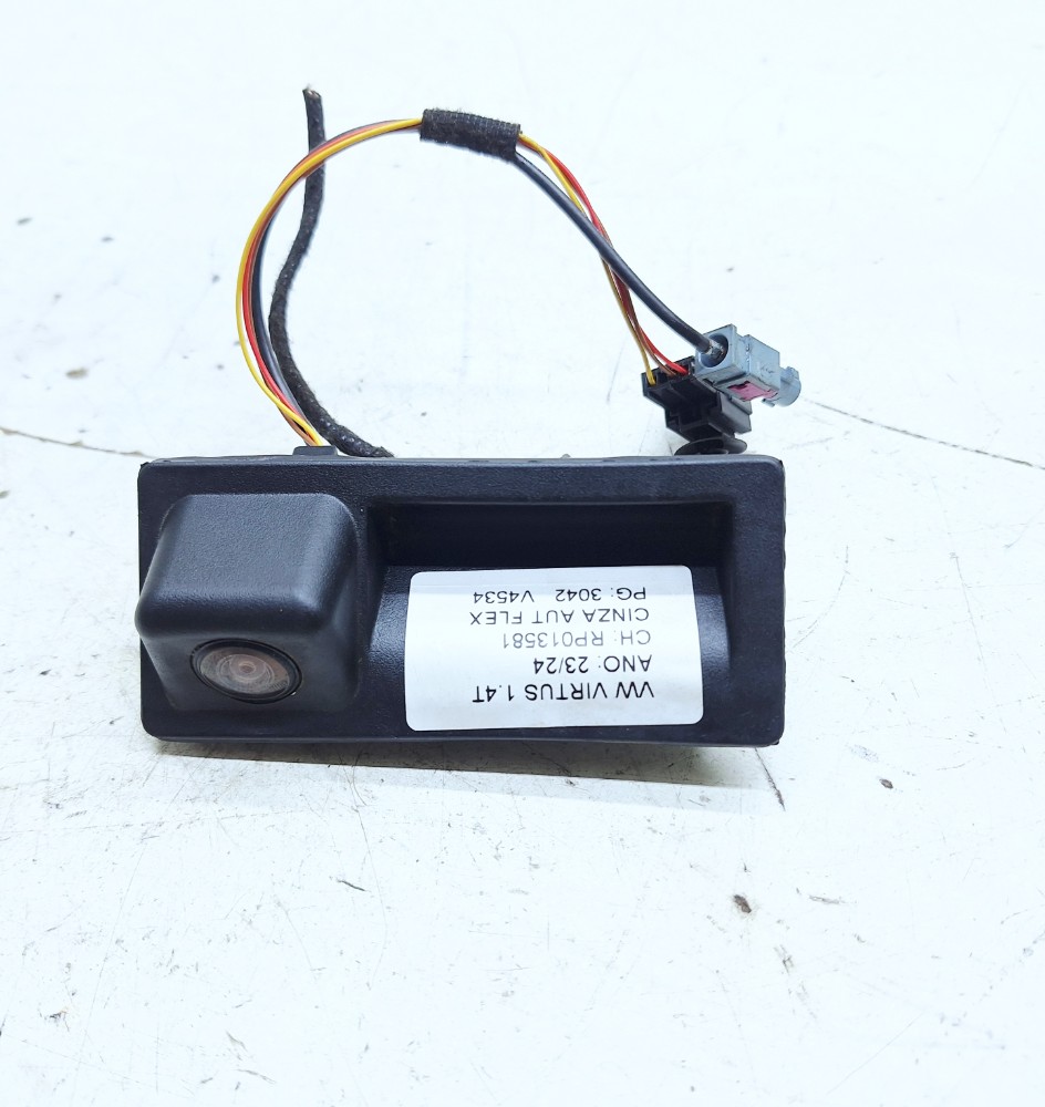 Câmera Ré C Tampa Traseira Vw Virtus Tsi 1.4 2024 6ec827566b