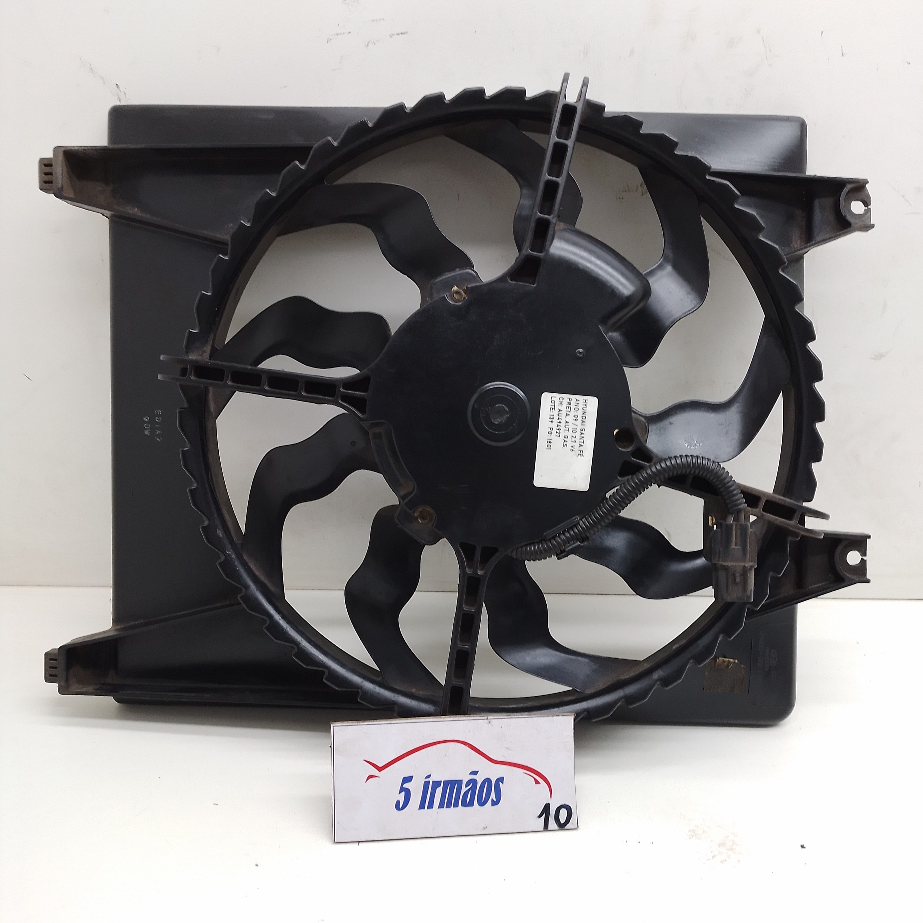 Defletor Ventoinha Radiador Hyundai Santa Fé 2.7 V6 2010