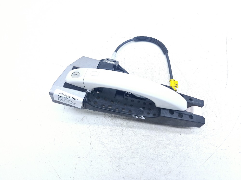 Maçaneta Externa Dianteira Esquerda Audi Q3 2.0 2015 2016 Branco Dianteira