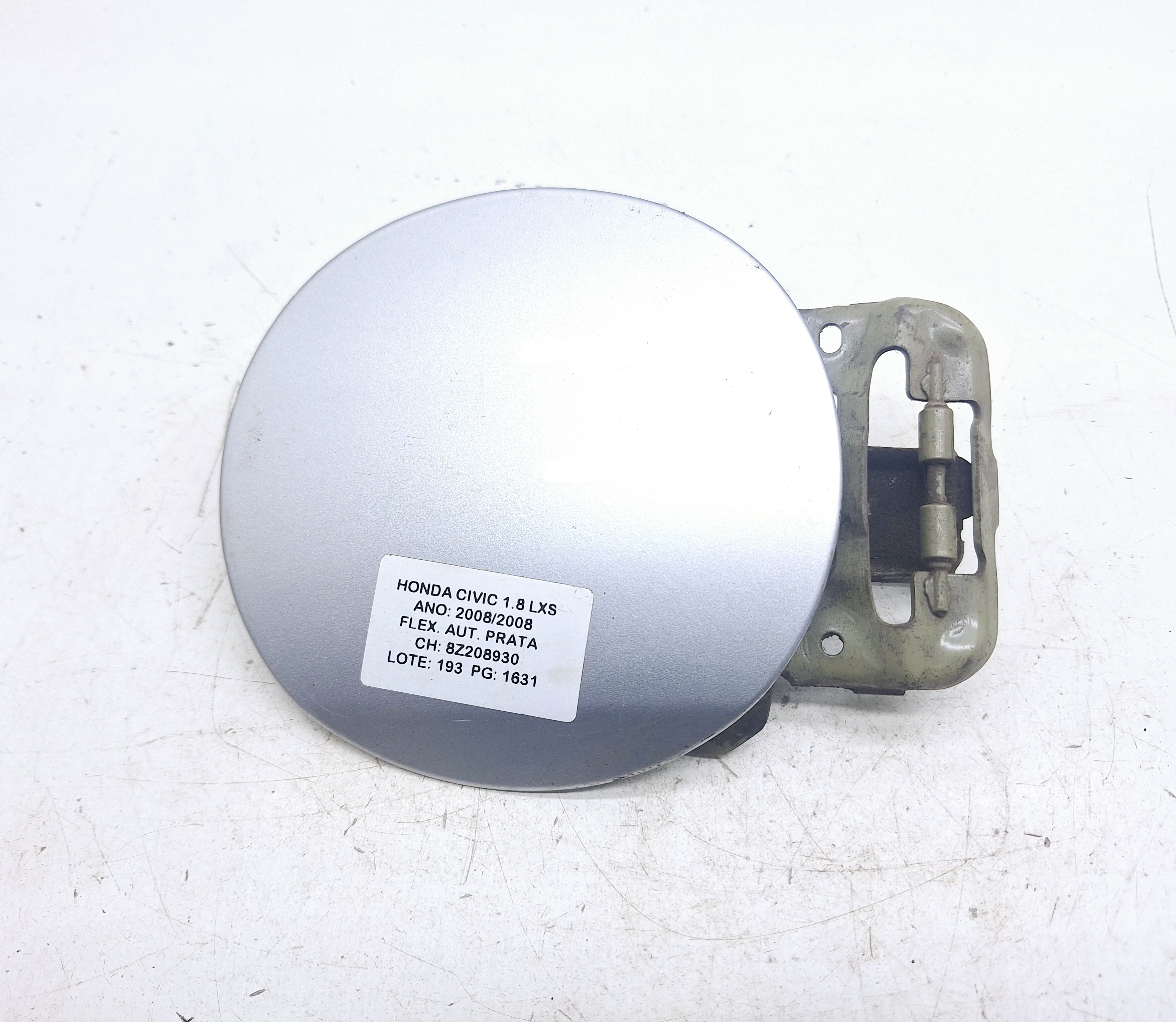 Portinhola Tanque Combustível Honda Civic 1.8 2009 2010 Prateado