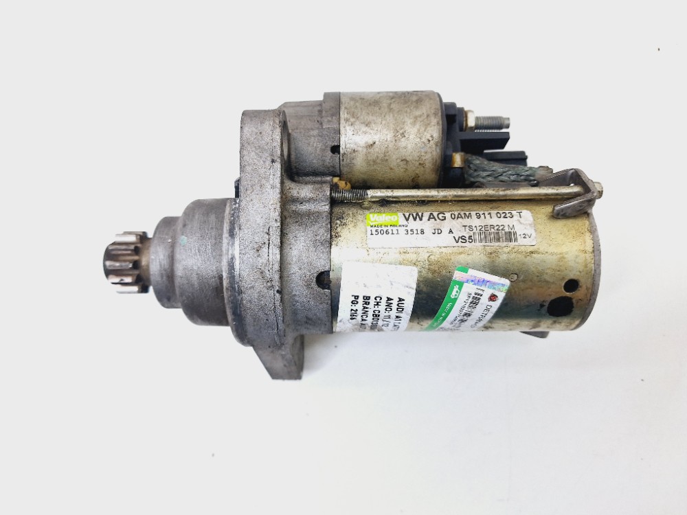 Motor Arranque Audi A1 1.4 Tfsi 2011 2012 0am911023t