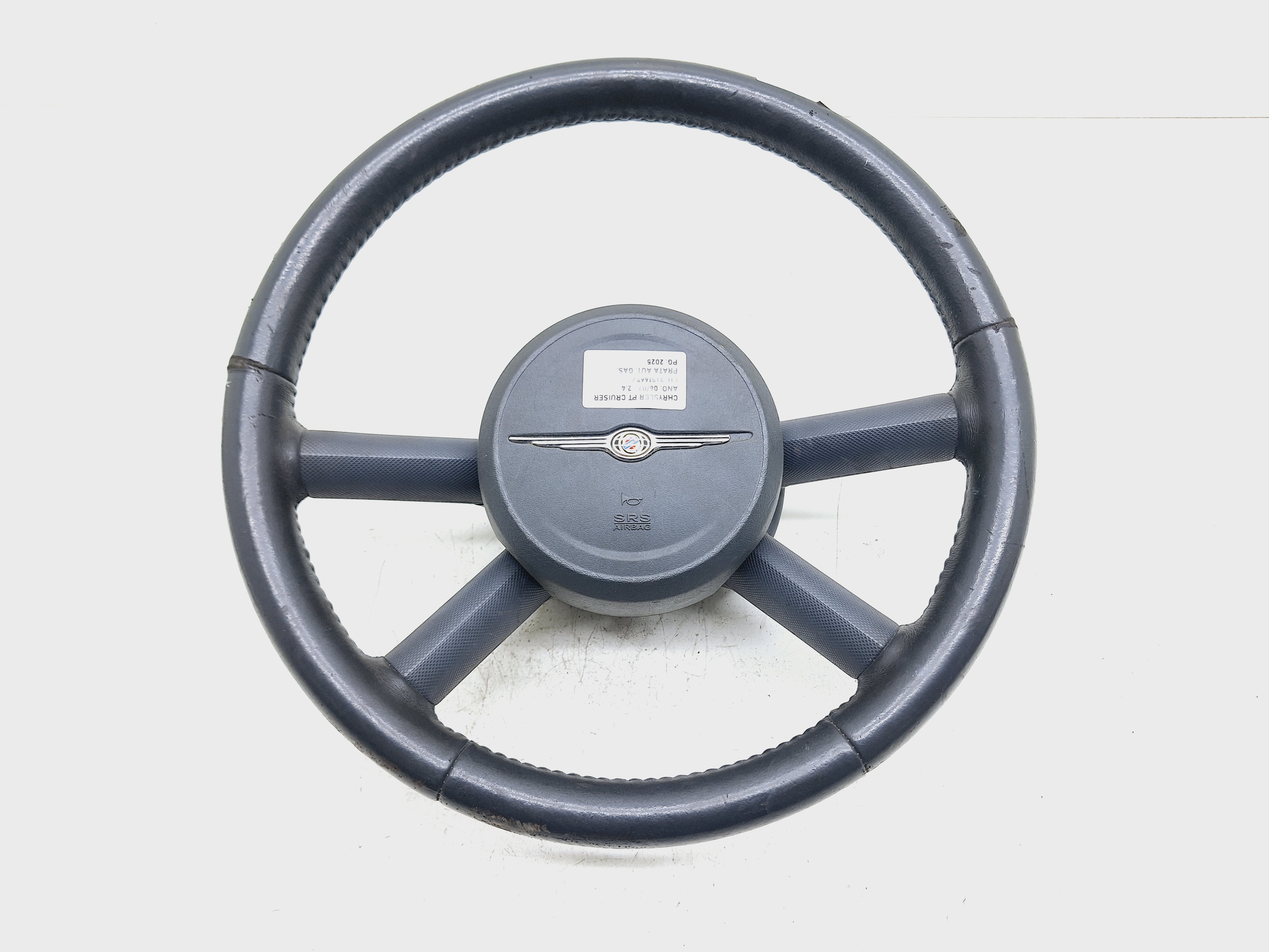 Volante Aro Direção Completo Chrysler Pt Cruiser 2.4 2007  Cinza
