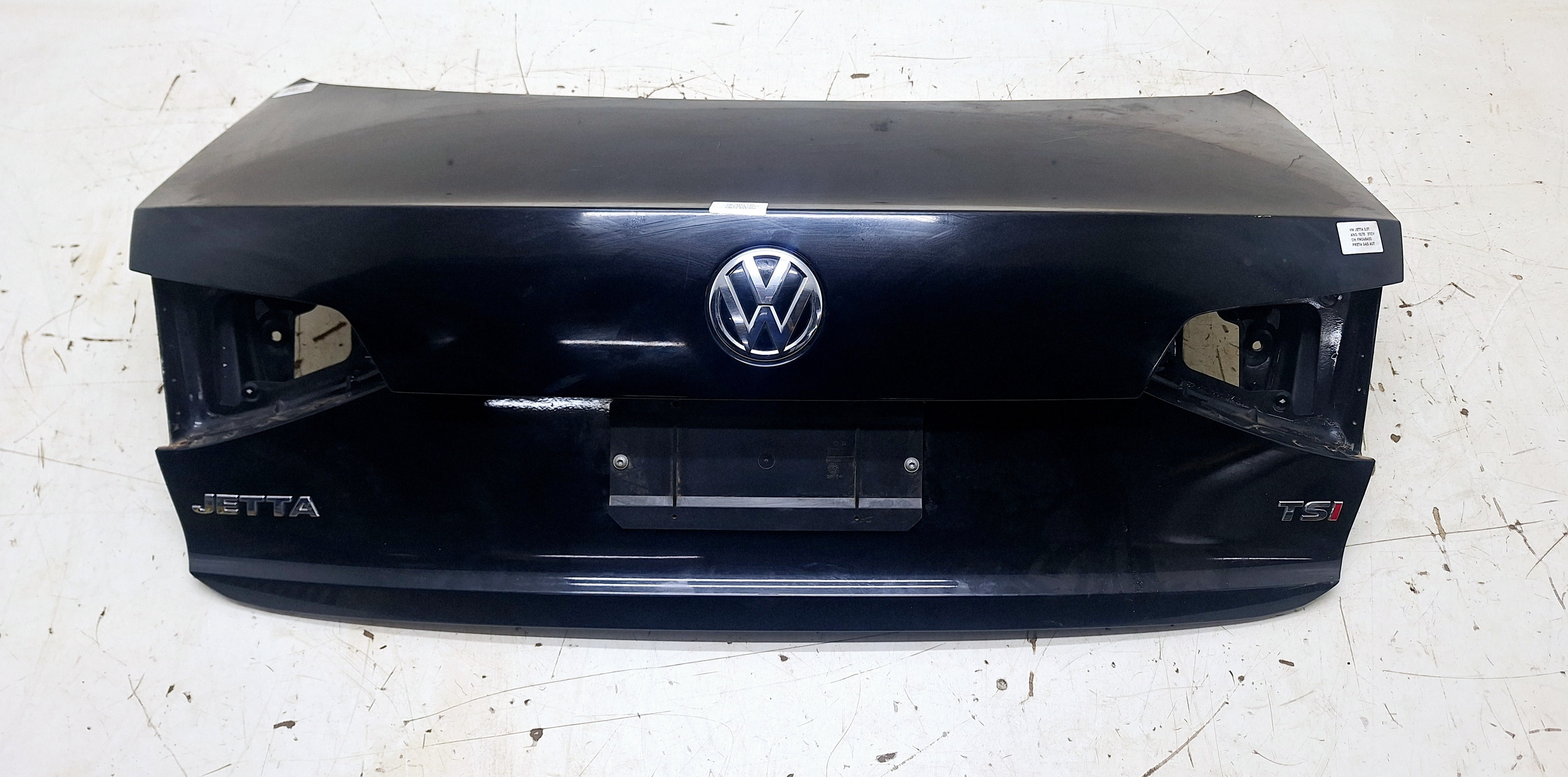 Tampa Traseira Porta Malas Vw Jetta Tsi 2.0 2014/ 2015 Preto