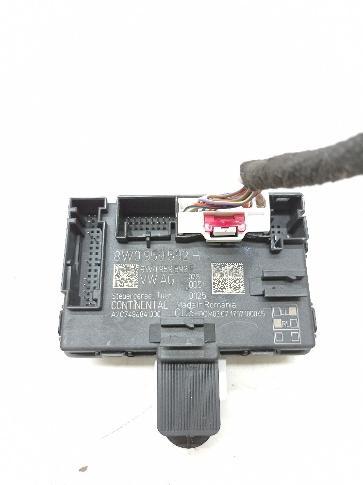 Módulo Porta Dianteira Direita Audi A5 2.0 2017 8w0959592h