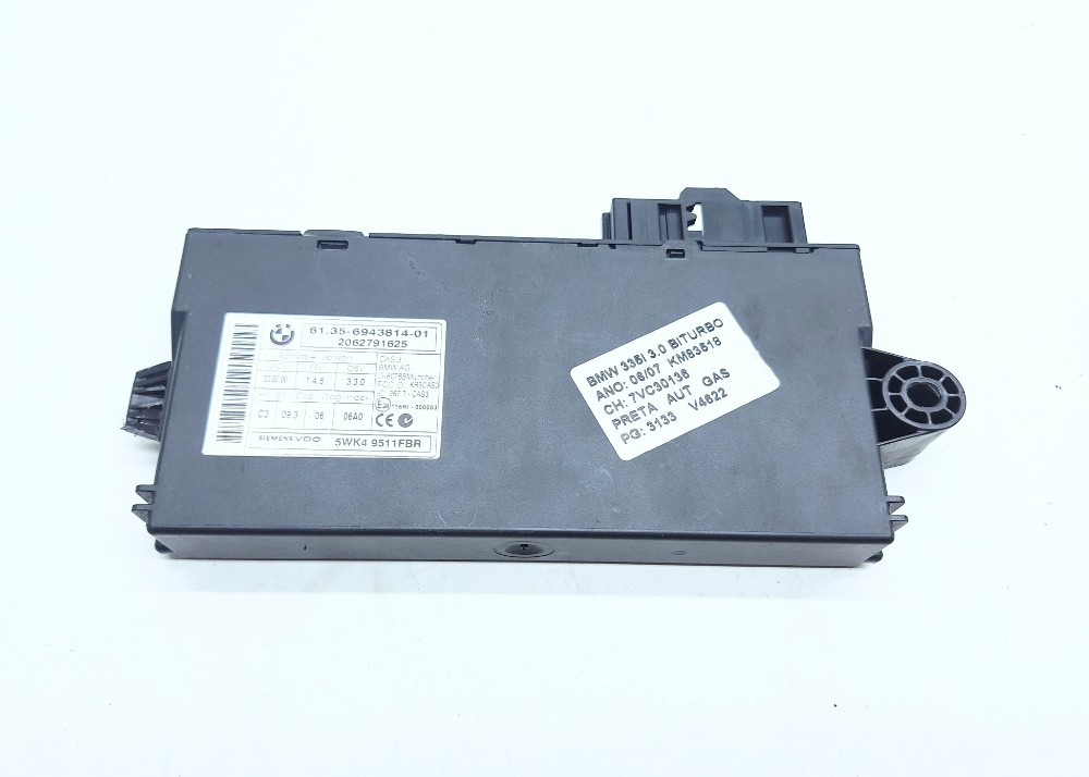 Módulo Conforto Bmw 335i 3.0 2007 6135694381401