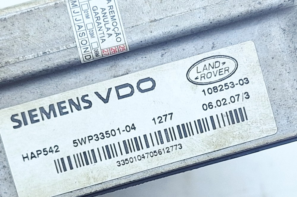 Módulo Haldex Diferencial Freelander 2 2.2 2015 5WP3350104