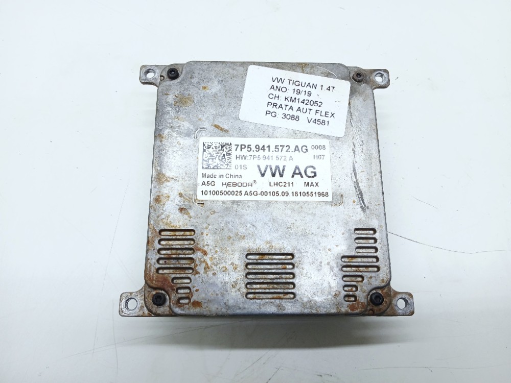Módulo Reator Farol Vw Tiguan 1.4 2019 7p5941572ag