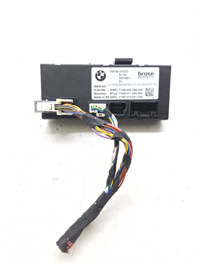 Módulo Porta Traseiro Bmw X1 Gp 1.5 2023 61355a74b1101