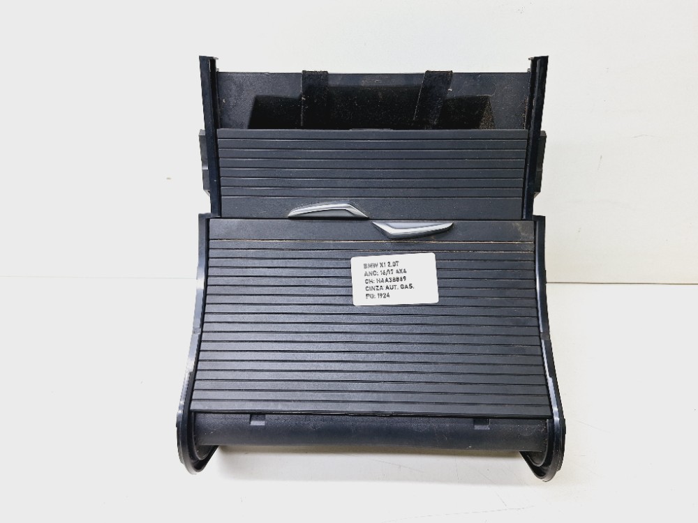 Porta Copos Bmw X1 2.0 2015 / 2016 / 2017 Preto