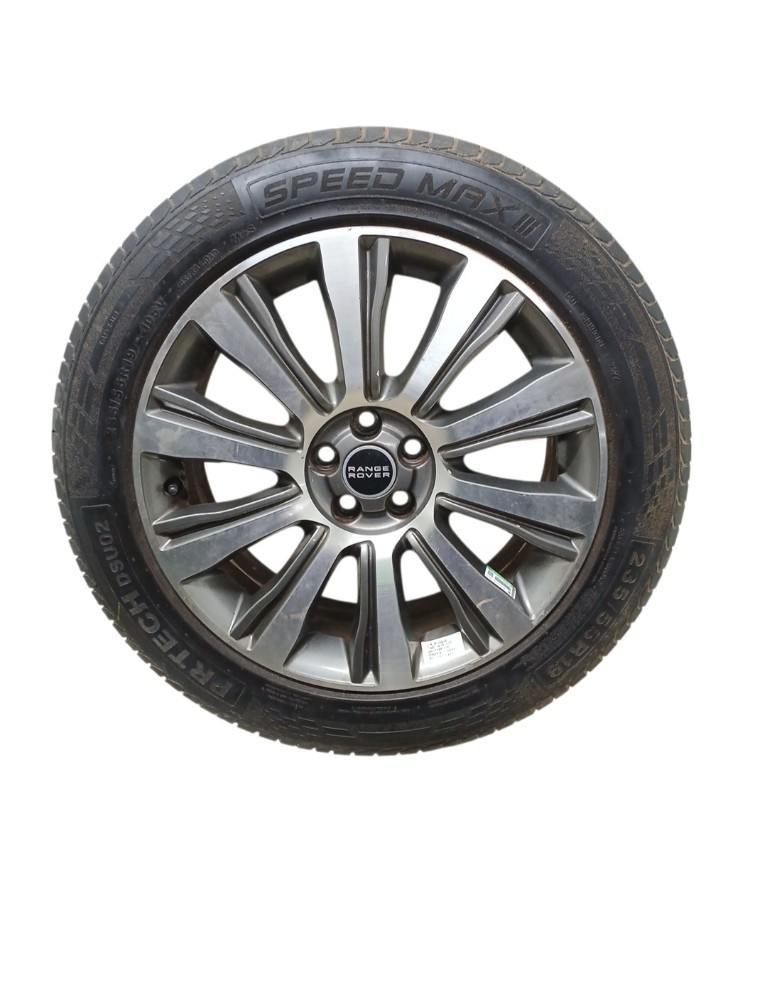 Roda C Pneu Aro 19 235 55 Land Rover Evoque 2.2 2014 2015