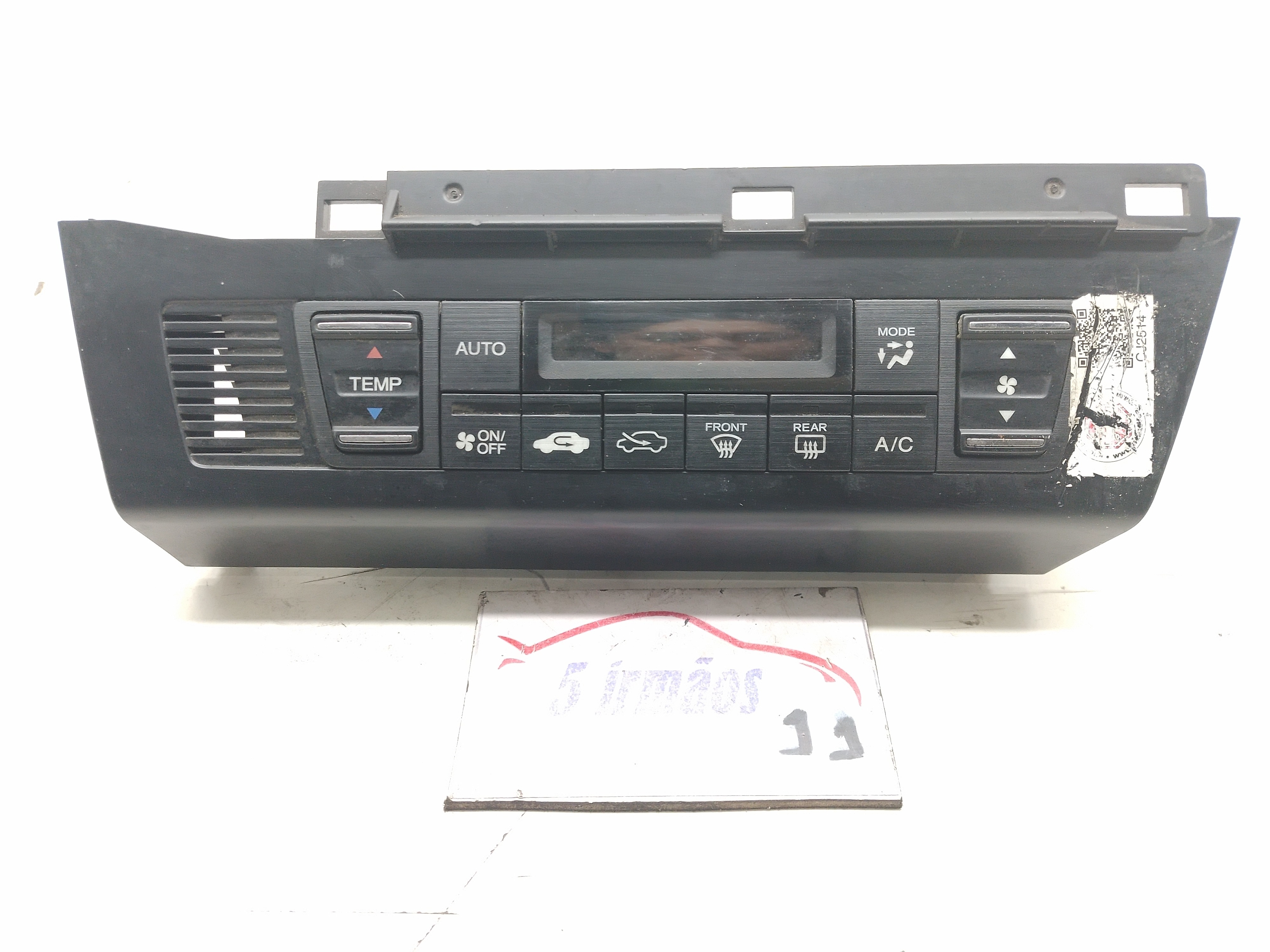 Comando Ar Condicionado Honda Civic 1.8 2014 / 2015