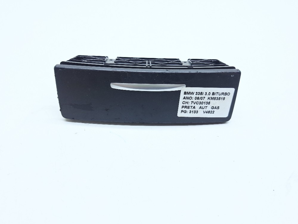 Porta Objetos Bmw 335i 3.0 2006 2007 511658450713 Preto