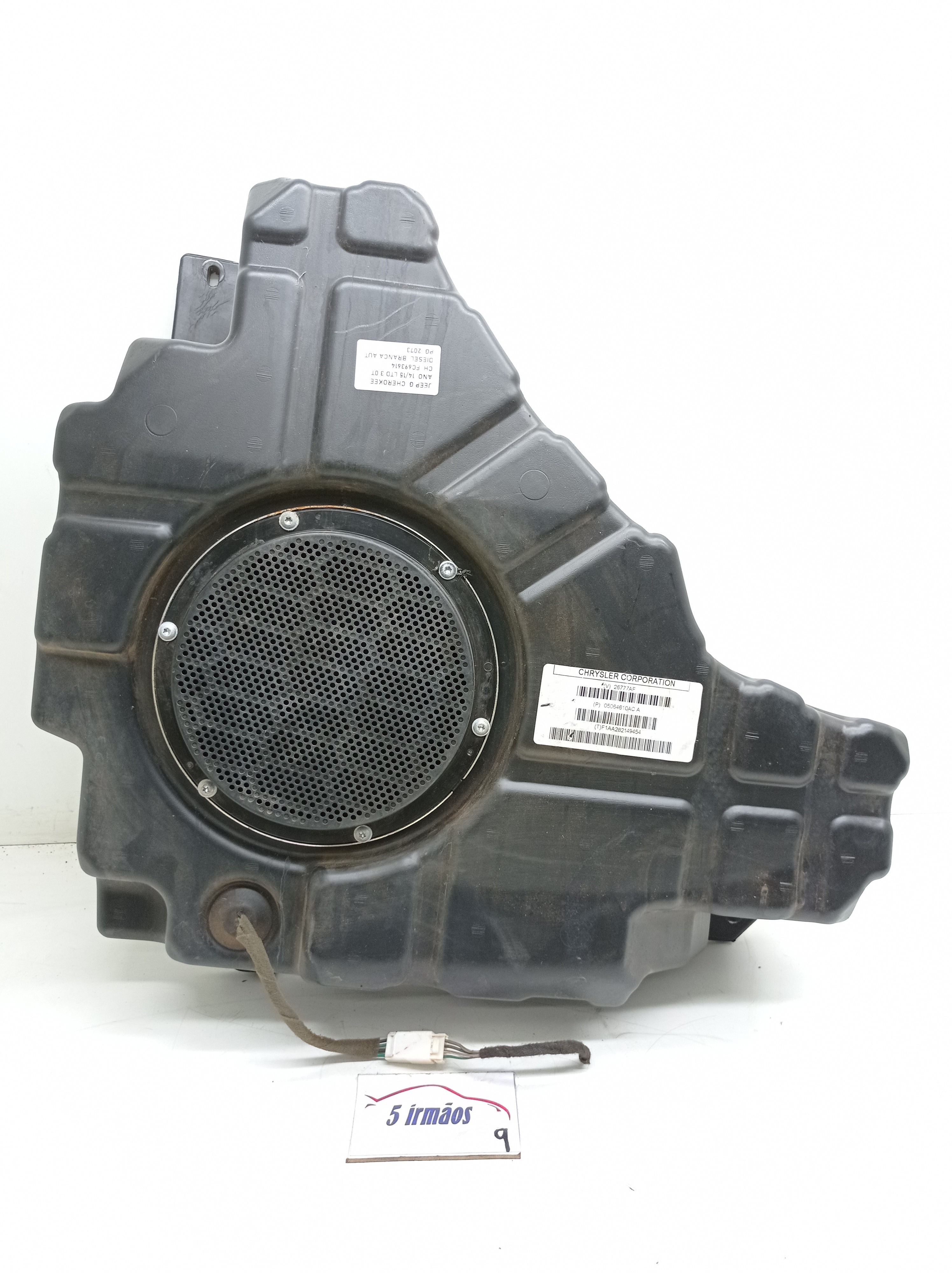 Alto Falante Subwoofer Jeep Grand Cherokee 3.0 2014 / 2015
