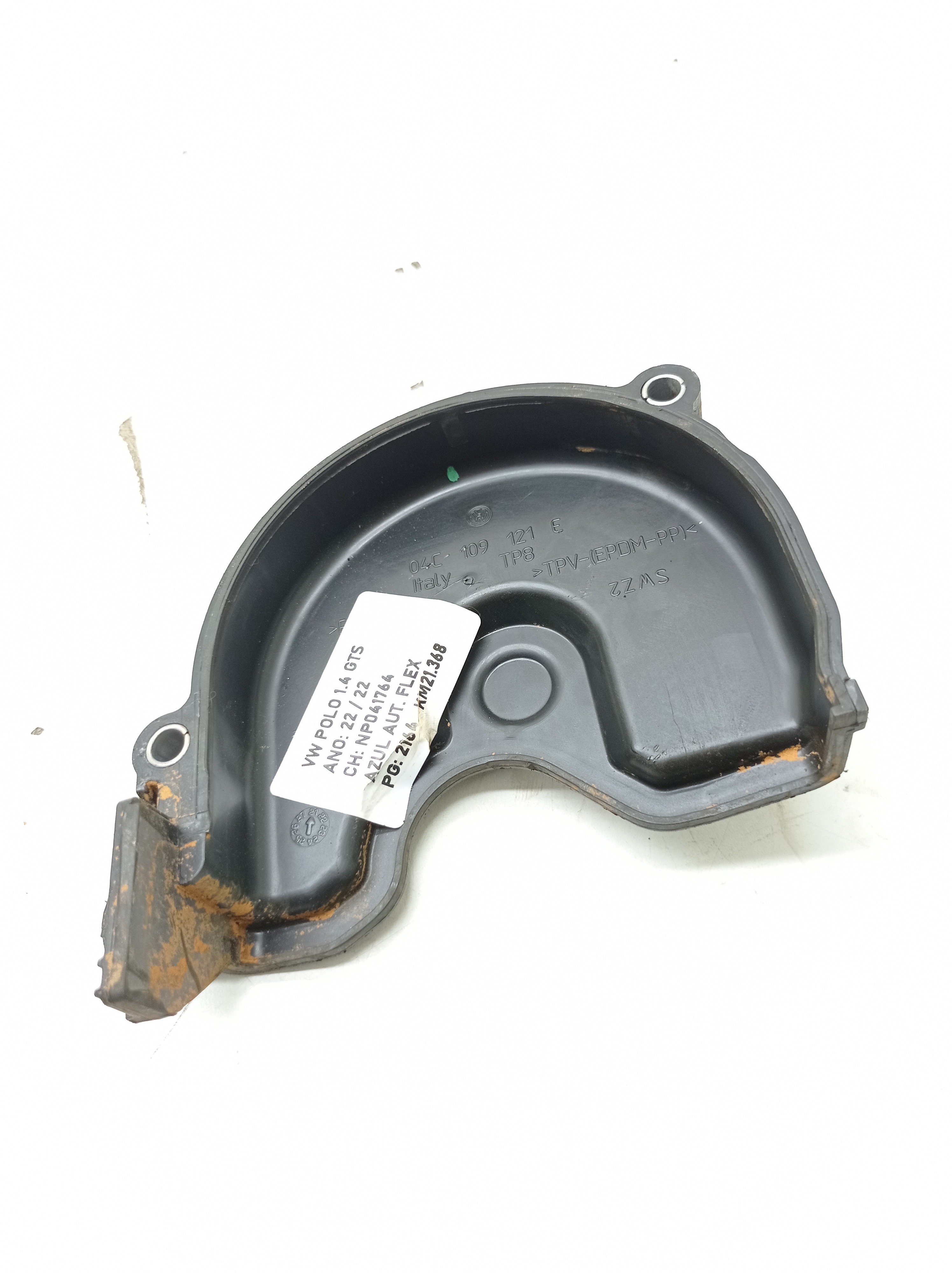 Capa Proteção Correia Dentada Vw Polo Gts 1.4 2022 04c109121