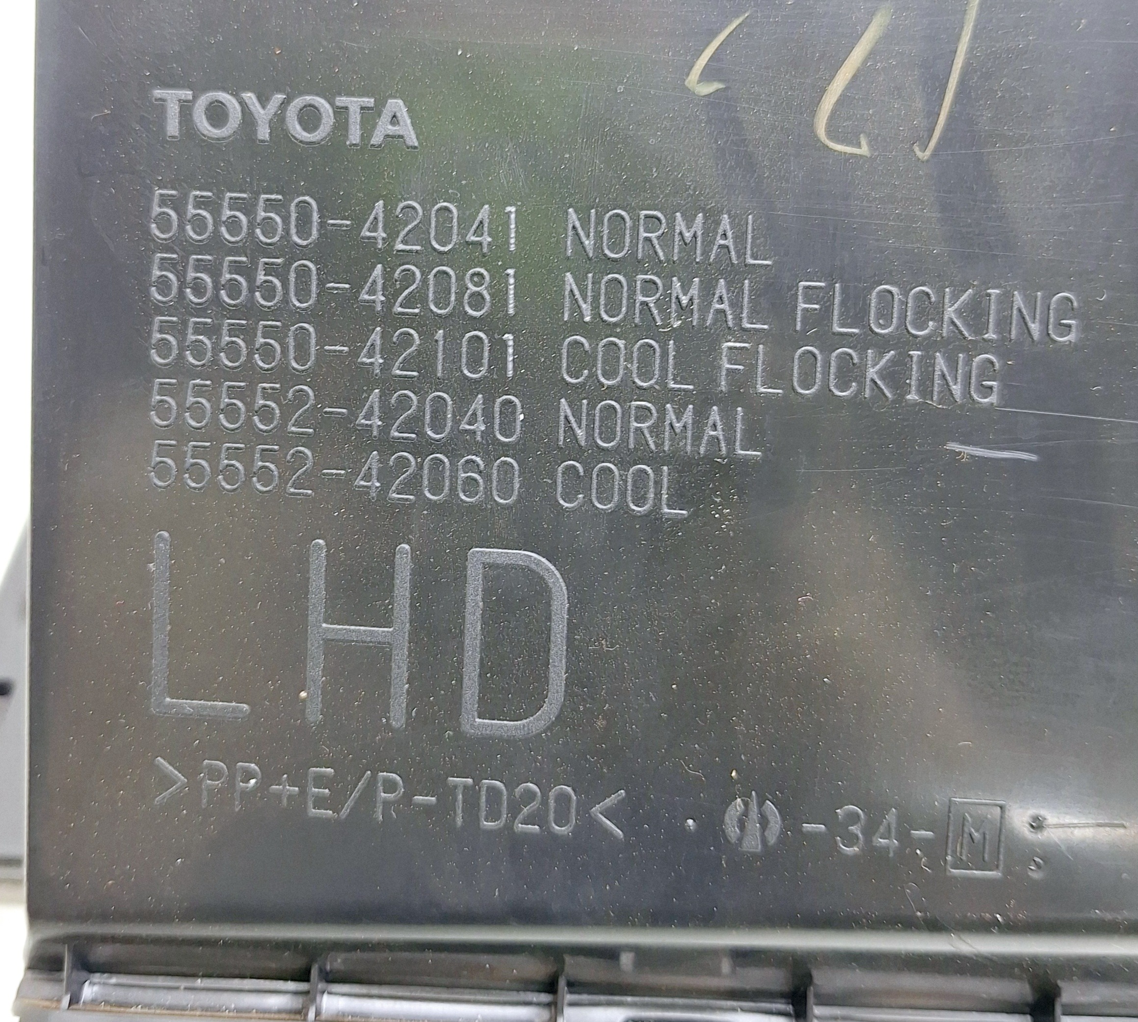 Porta Luvas Completo Toyota Rav4 2.4 2010/ 2011 Nº5555042041 – 5