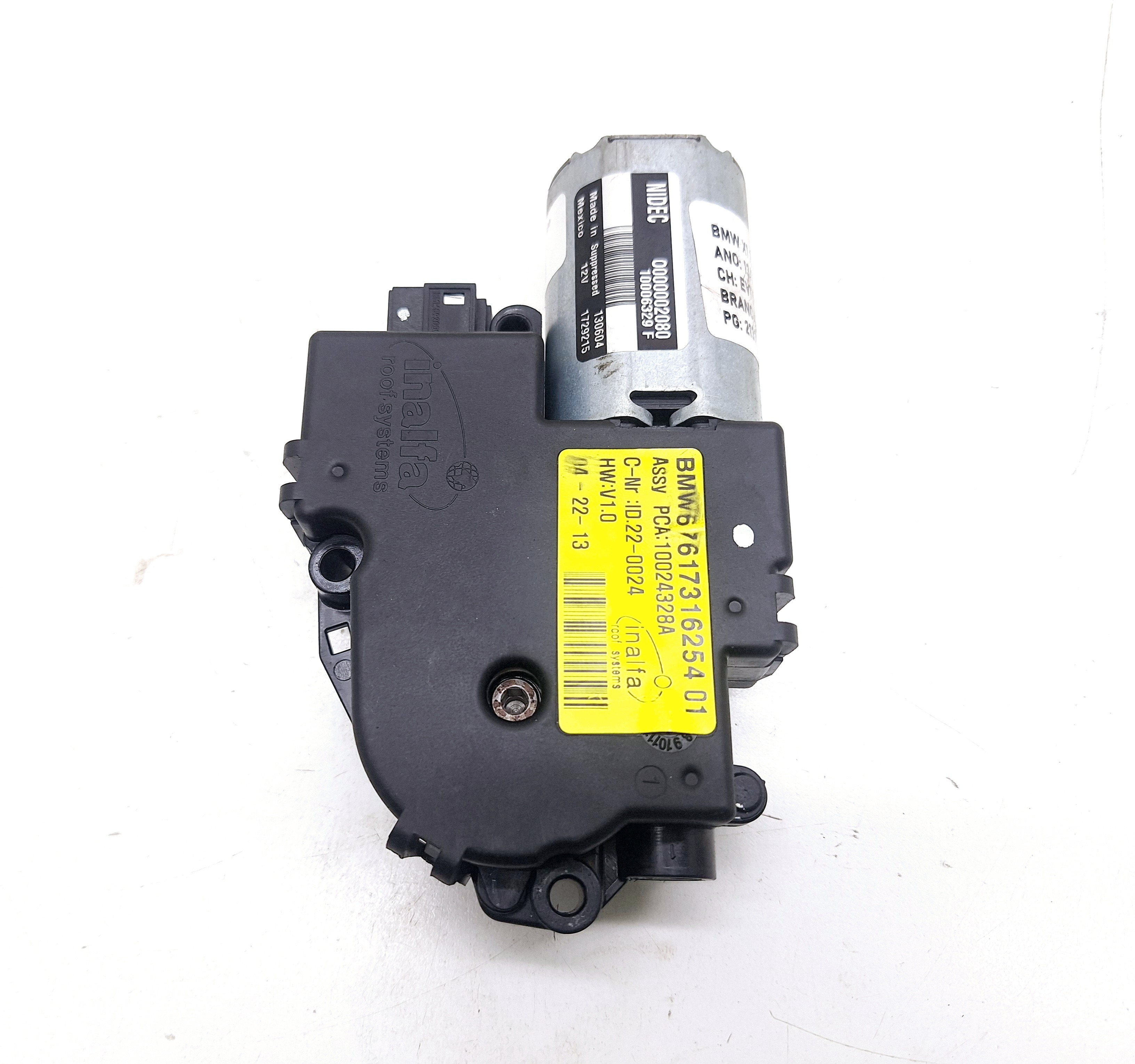 Motor Teto Solar Bmw X1 2.0 Turbo 2014 Nº0000002080