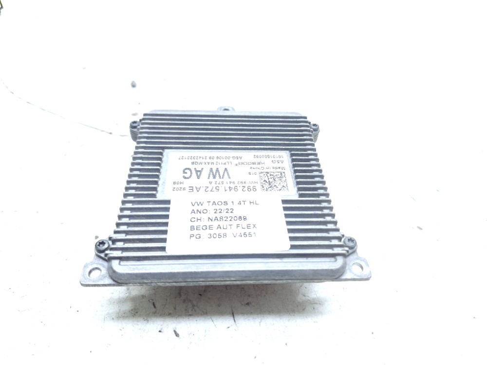 Módulo Reator Farol Vw Taos 1.4 2022