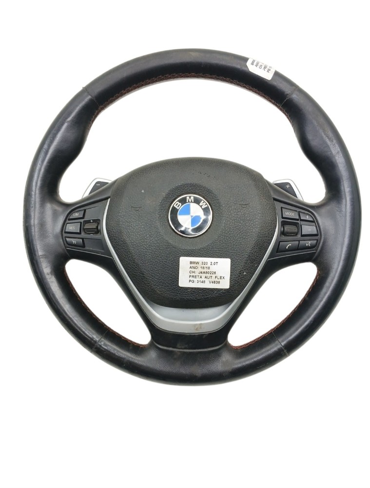 Volante Aro Direção C Bolsa Bmw 320i 2.0 2018