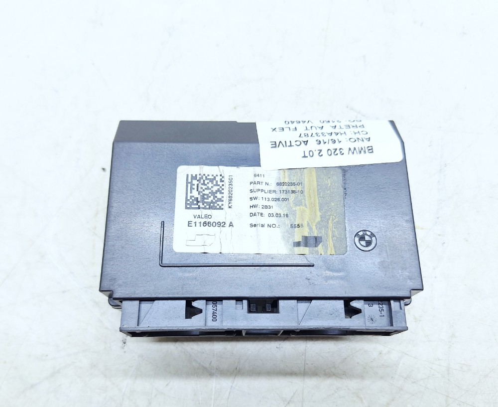 Módulo Central Ar Condicionado Bmw 320i 2.0 2016 682023501