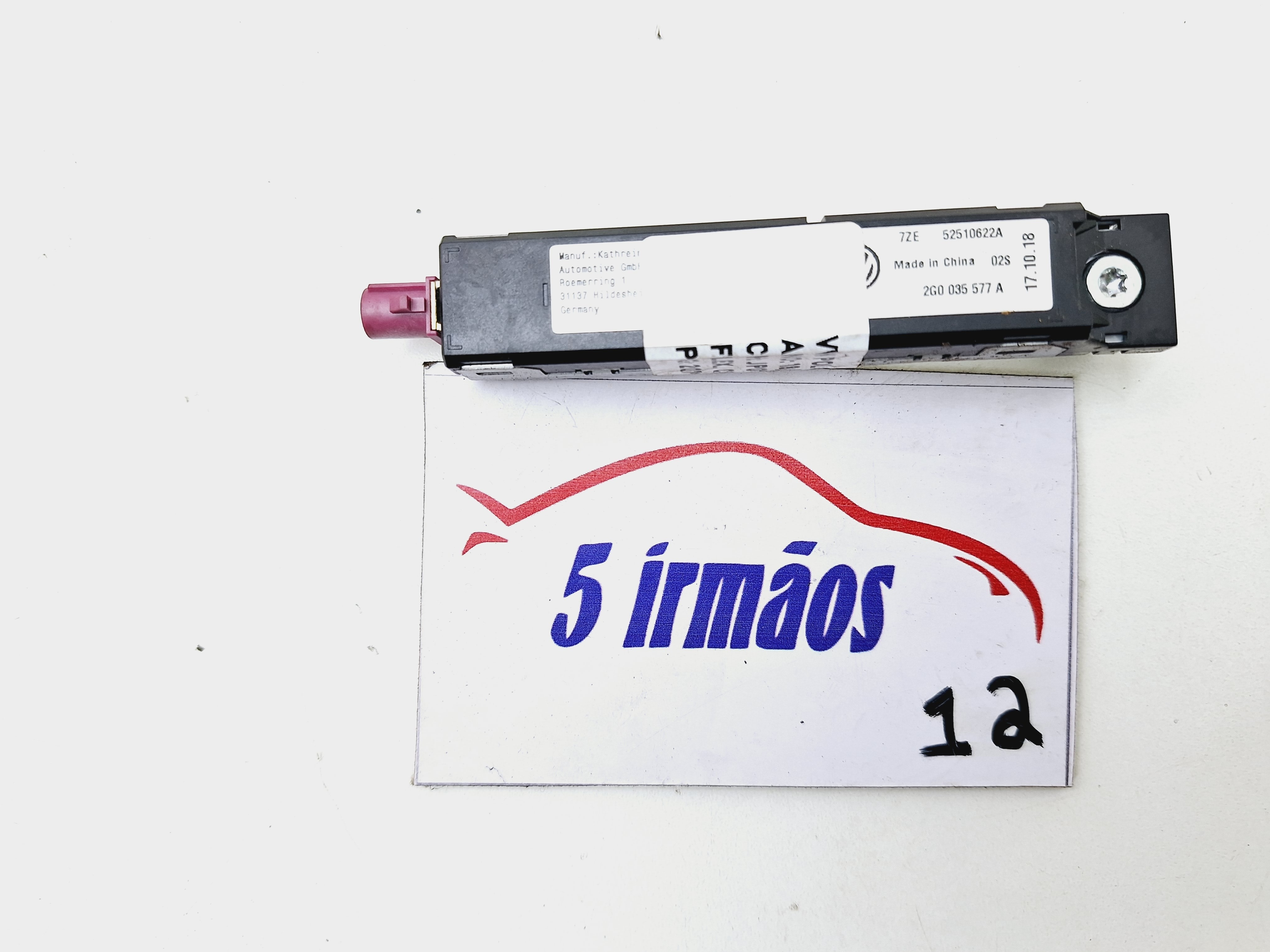 Módulo Amplificador Antena Volkswagen Polo Tsi 1.0 2018