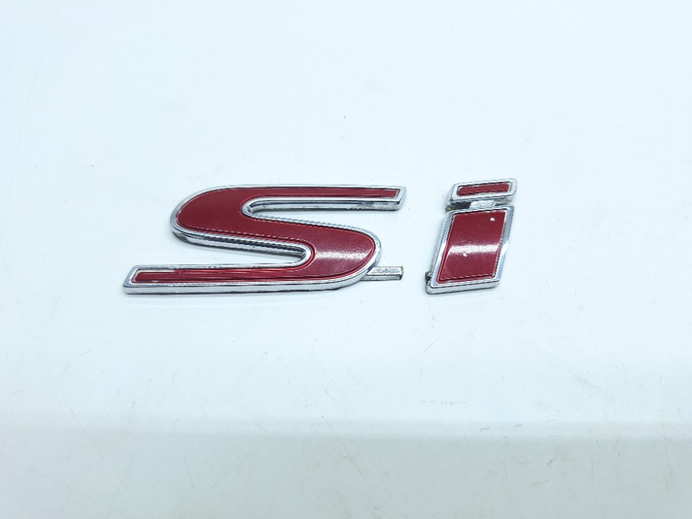 Emblema Traseiro Honda Civic Si 2.0 2007 2008 Vermelho
