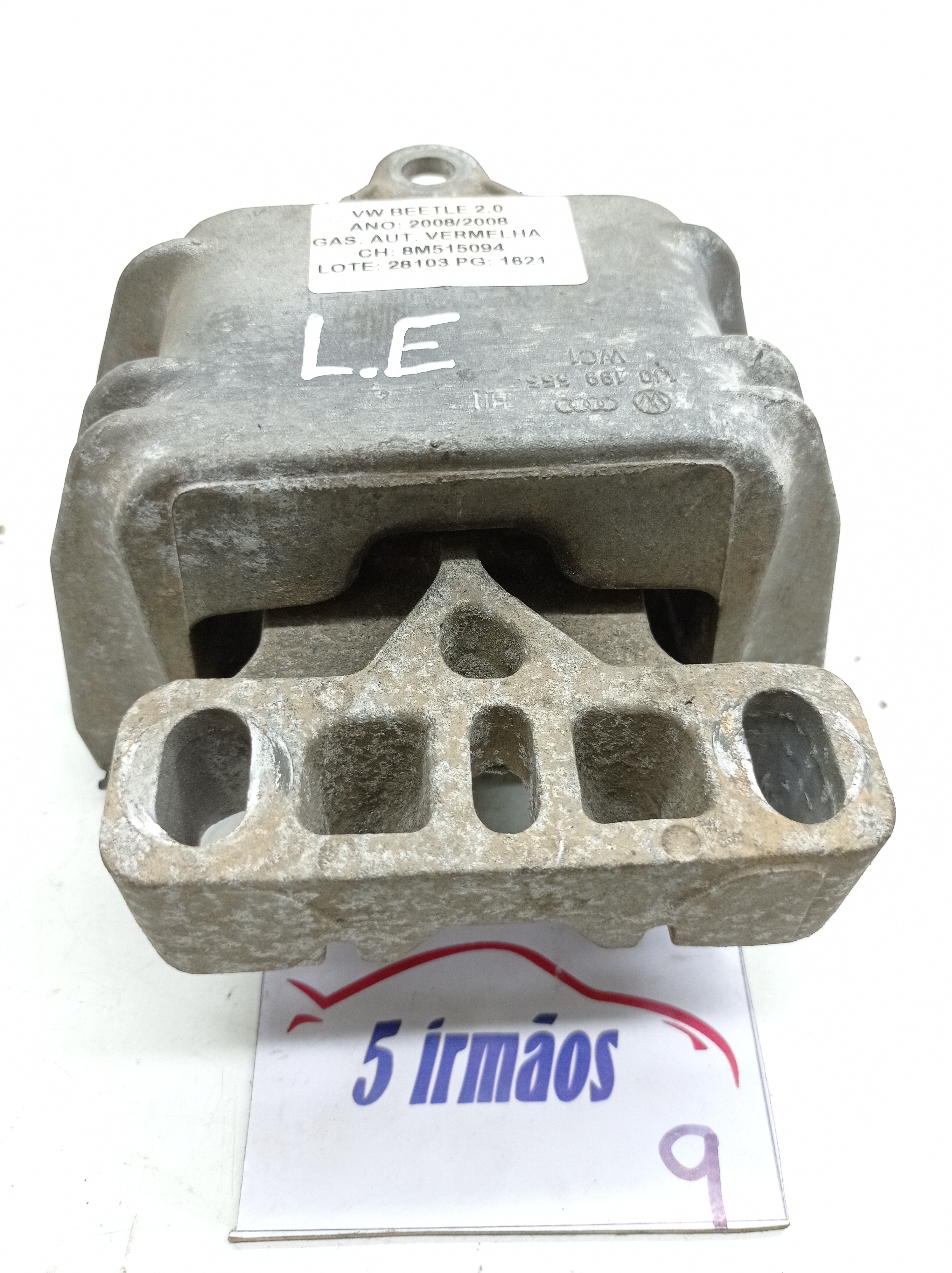 Coxim Esquerdo Motor Vw New Beetle 2.0 2008 / 2009