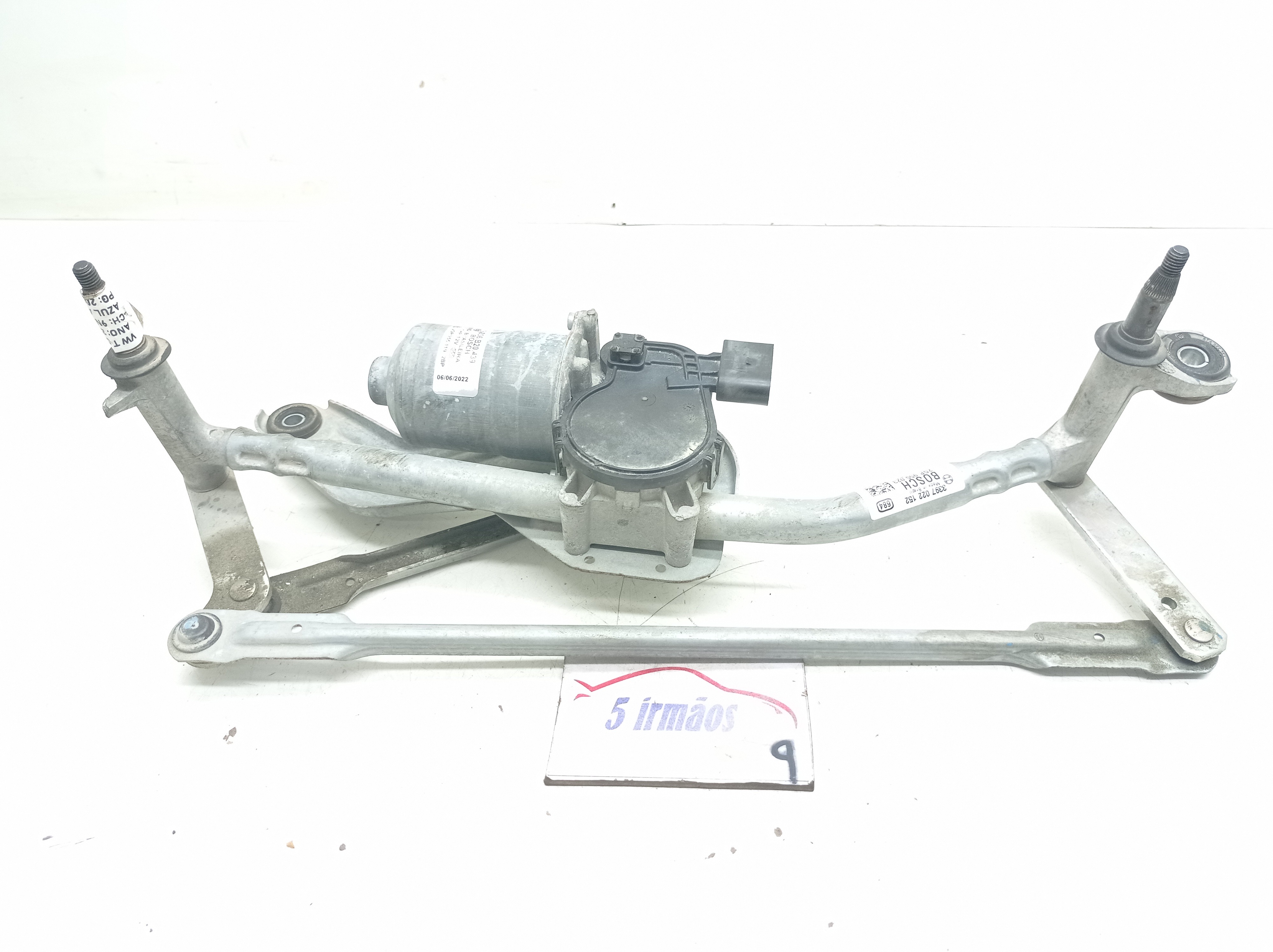 Motor Limpador Parabrisa Vw Tcross 1.4 2022 / 2023 2gp955023
