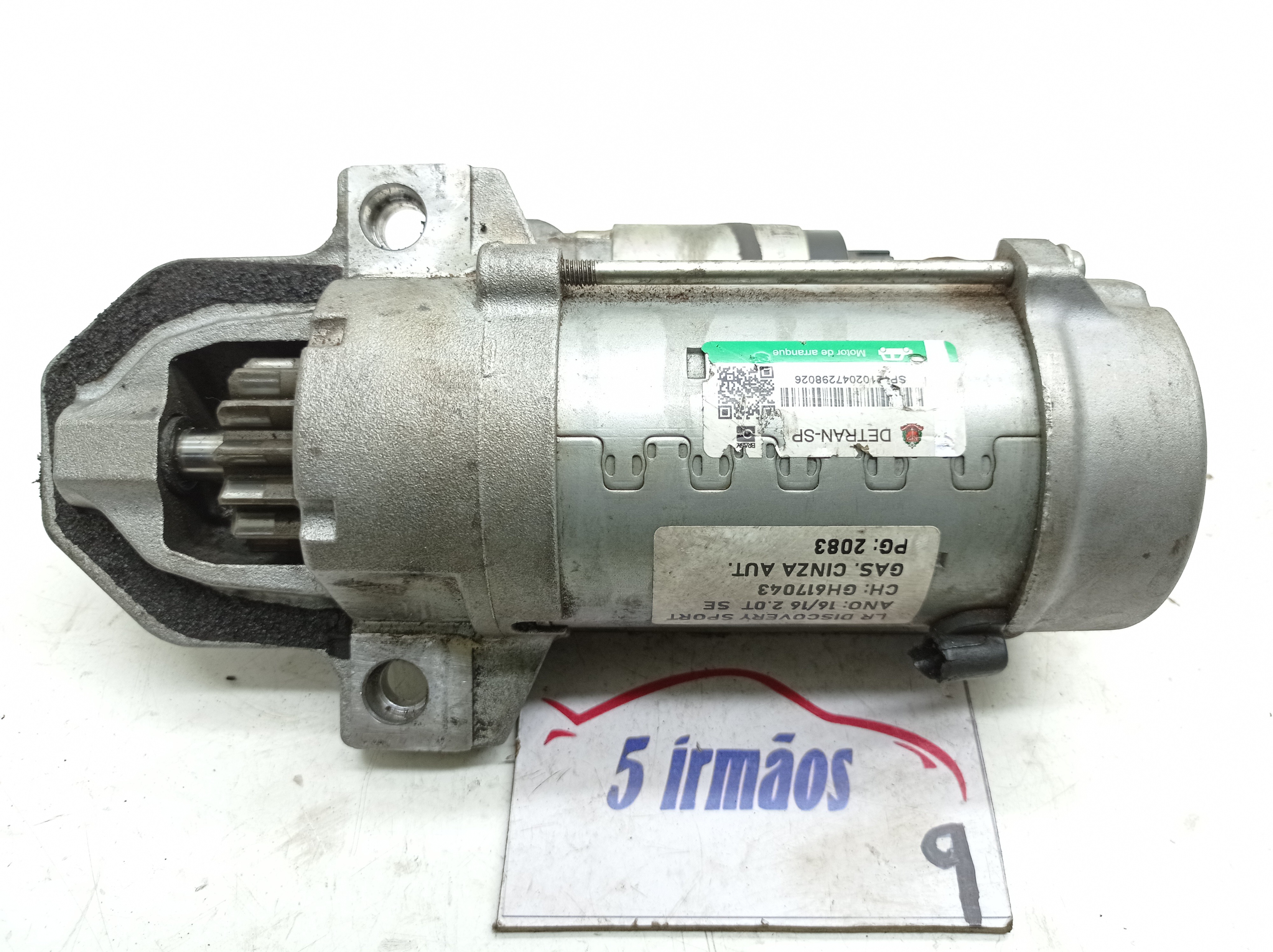 Motor Arranque Discovery Sport 2.0 2015 / 2016 Nº4380001550