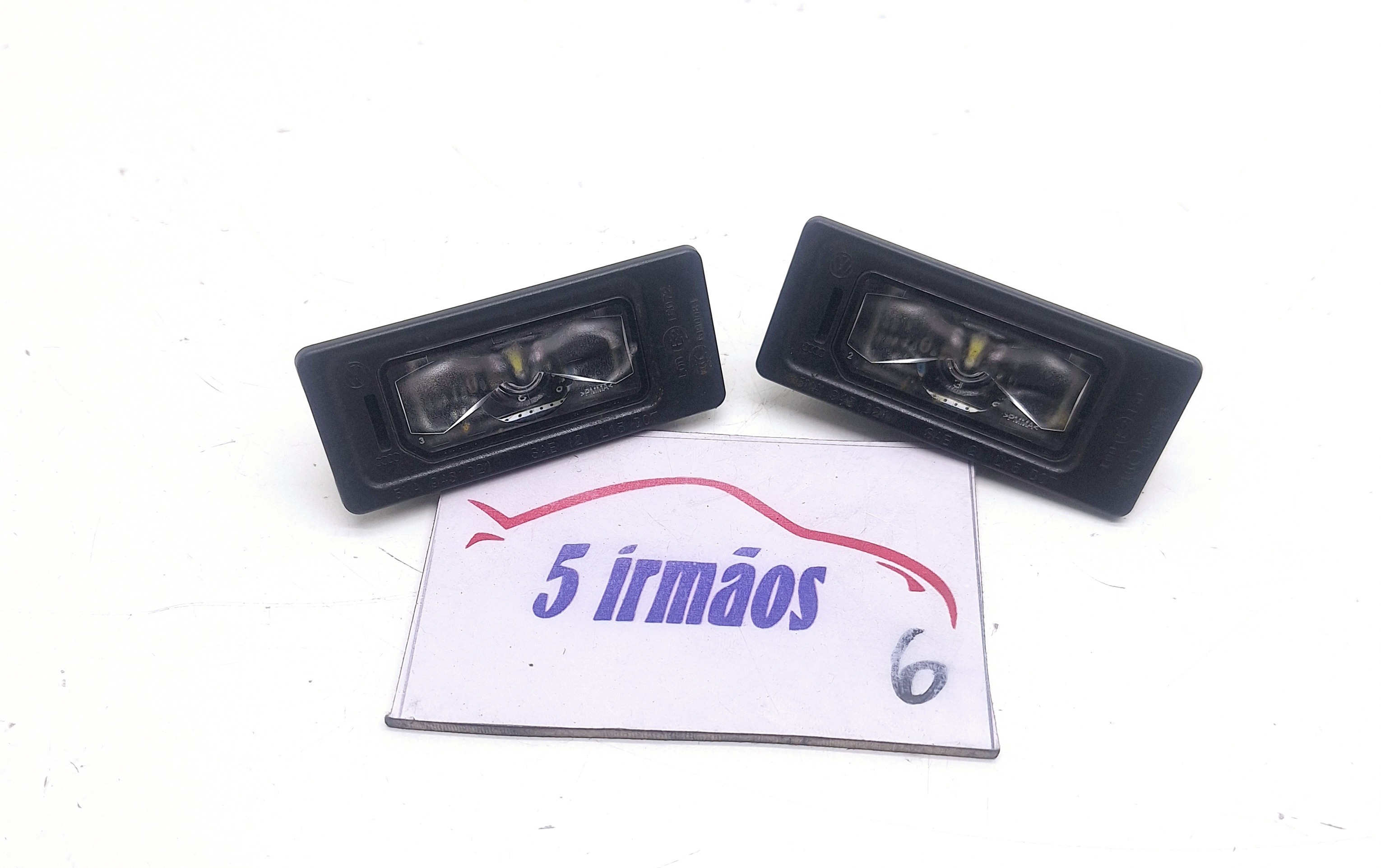 Kit Luz Placa Led Vw Tcross 1.4 Tsi 2020/ 2021 Nº5na943021