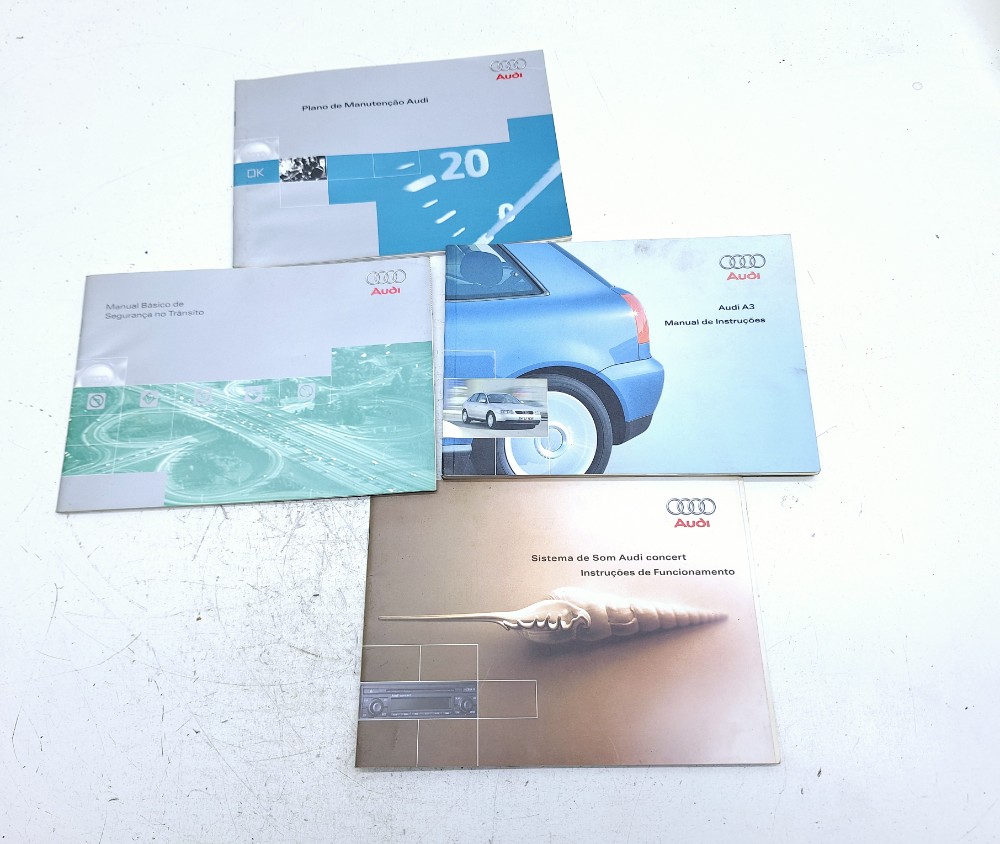 Manual Proprietário Audi A3 1998 1999
