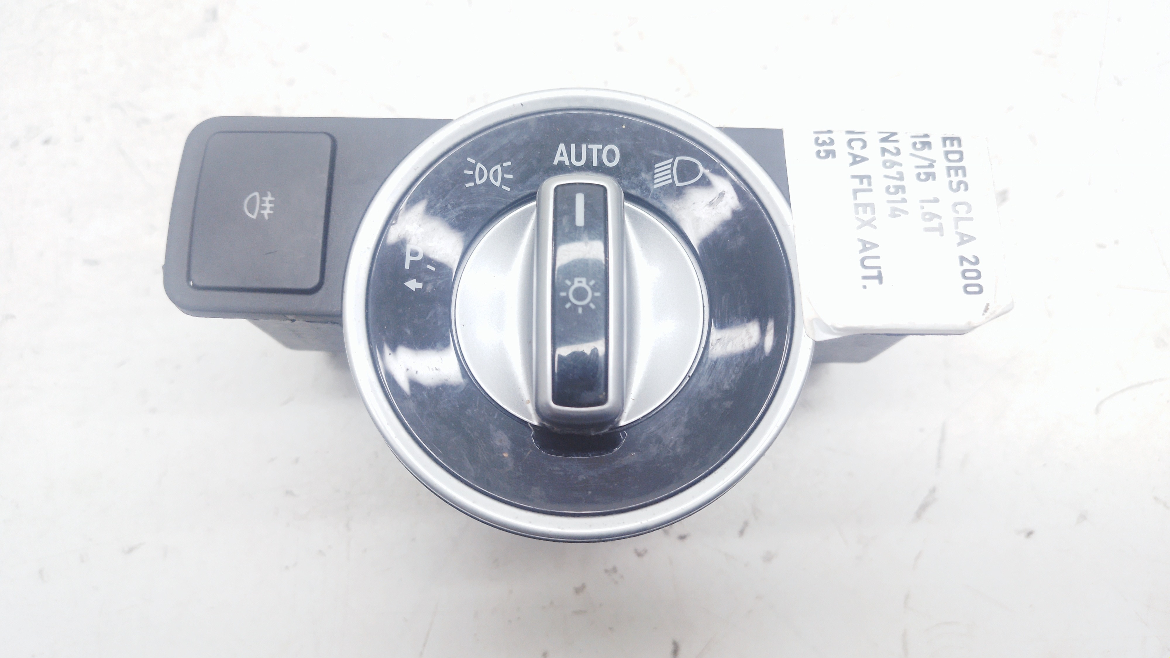 Comando Farol Milha Mercedes Cla200 1.6 2015 Nºa2129050551