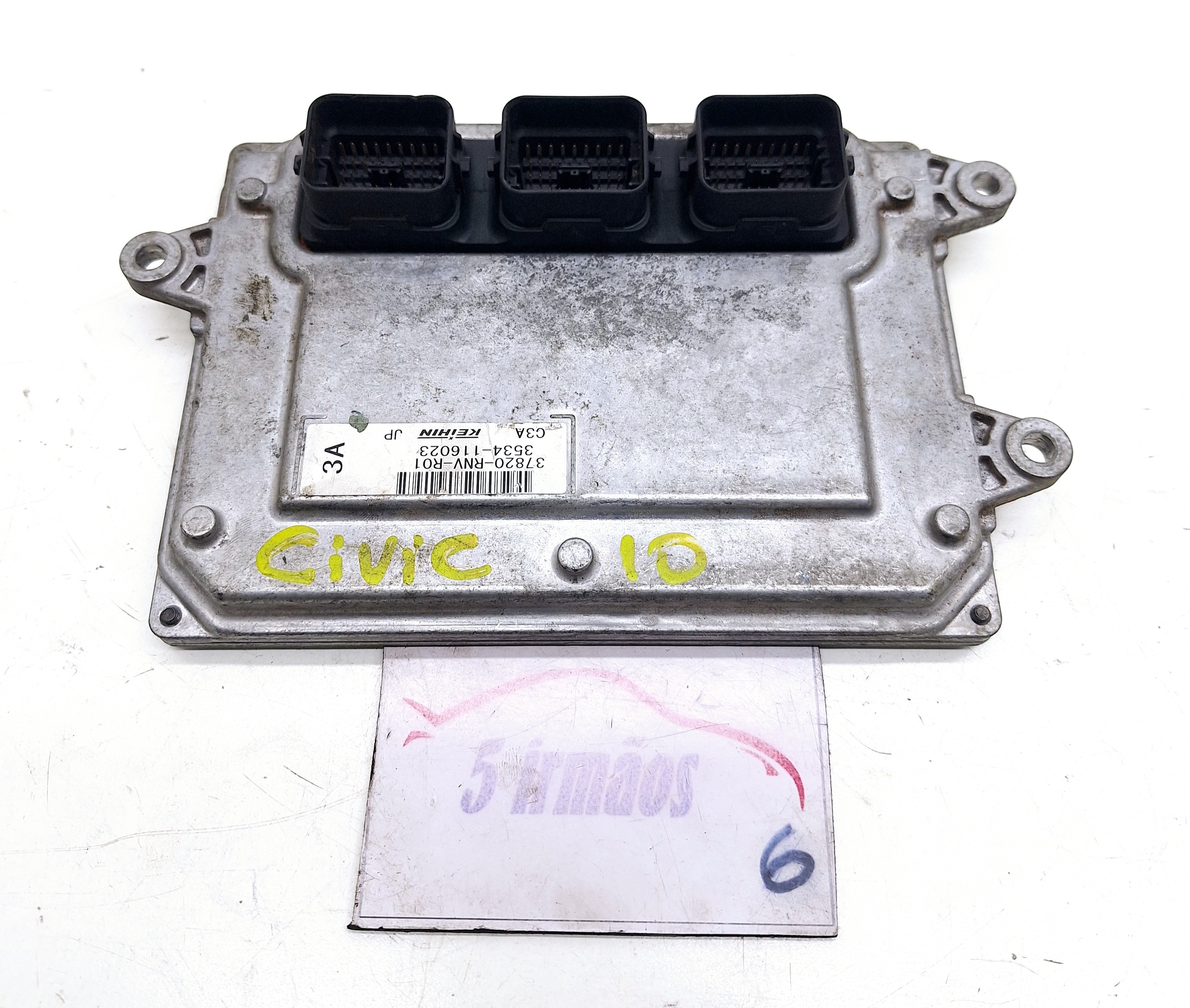 Módulo Injeção Honda Civic 1.8 2007/ 2011 Nº37820rnvr01