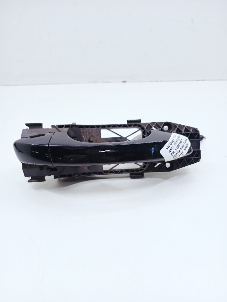Maçaneta Externa Traseira Direita Vw Golf Tsi 1.0 2016 2017 Preto Traseira