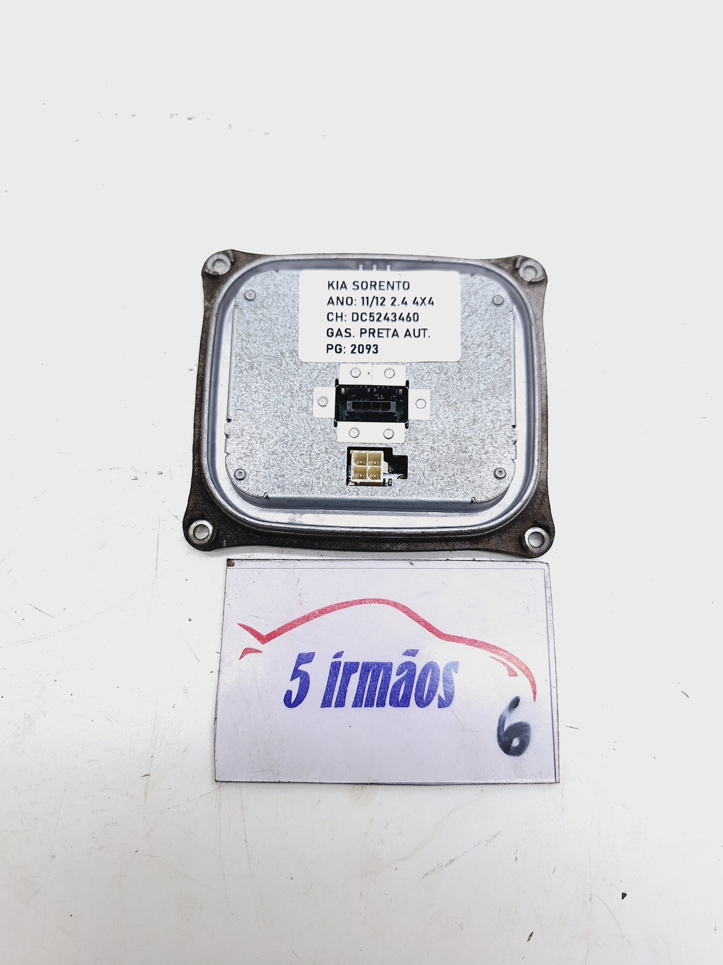 Módulo Reator Farol Xenon Kia Sorento 2.4 2012 Nºs0004h02