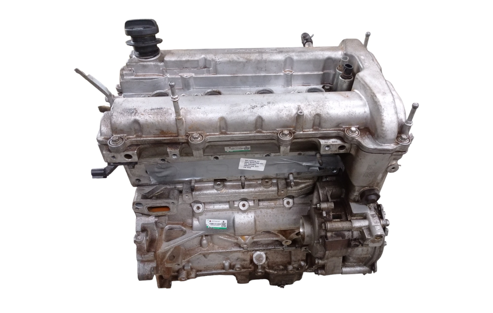 Motor Parcial Chevrolet Captiva 2.4 4cc Gas 2008 2009 2010